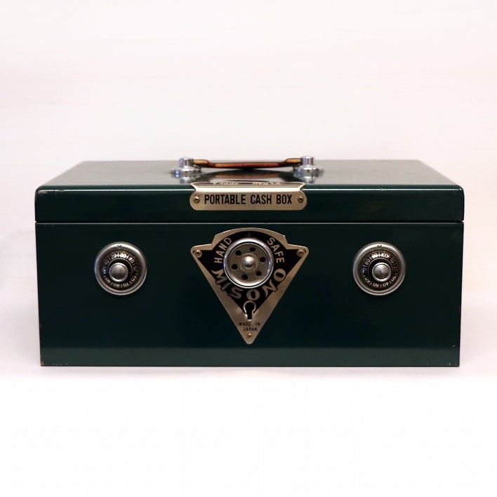 昭和レトロ・MISONO・手提げ金庫・No.190730-65・梱包サイズ80