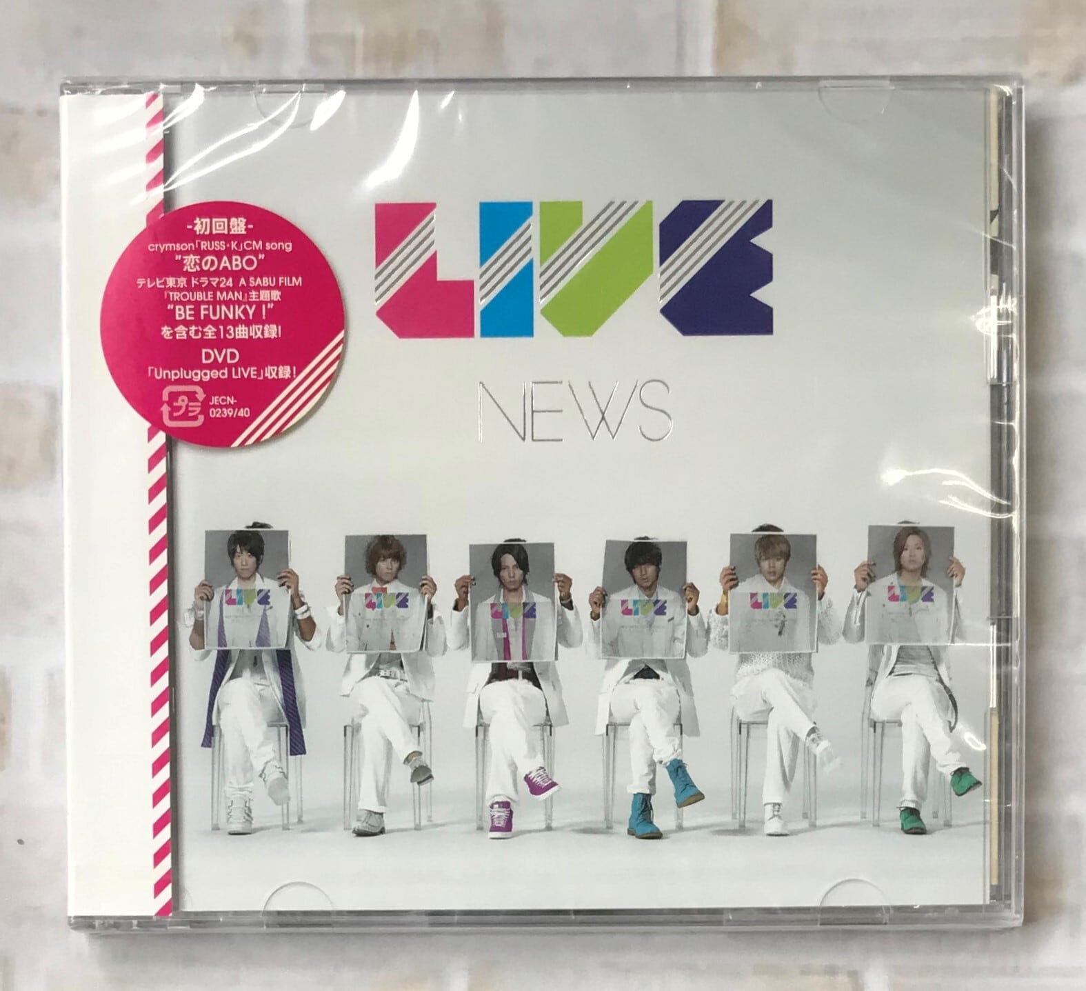 NEWS / LIVE / 初回盤 (CD+DVD) | 最北のCDショップ フナヤマ