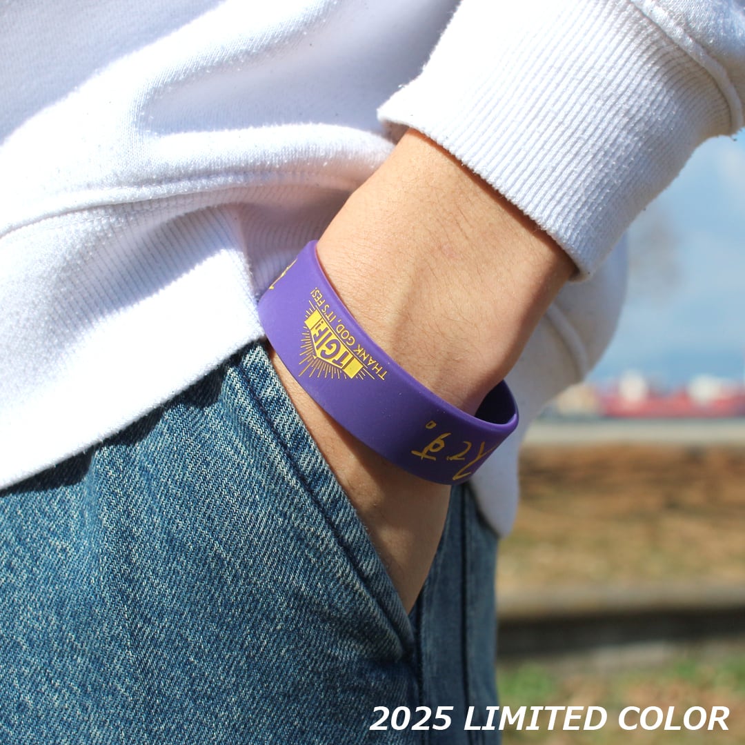 2025限定バイオレットパープル×イエロー】TGIF! 「神様ありがとう