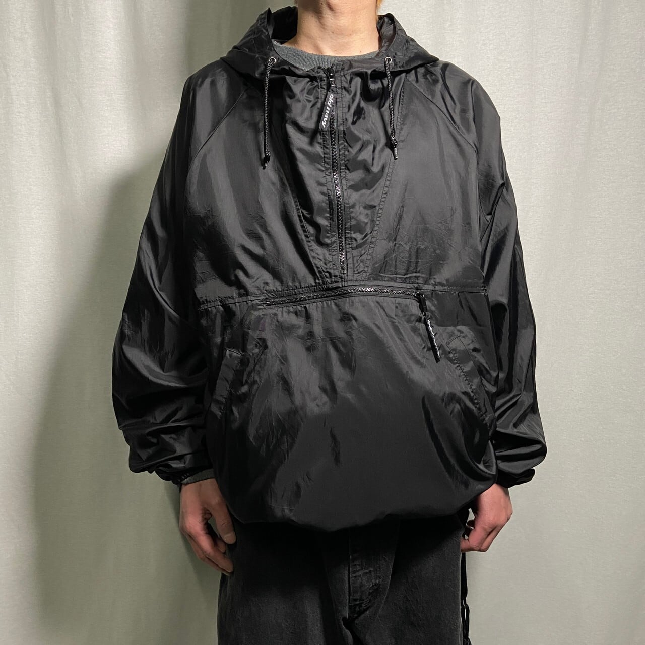 90年代 OLD NAVY オールドネイビー ナイロンアノラックパーカー メンズ