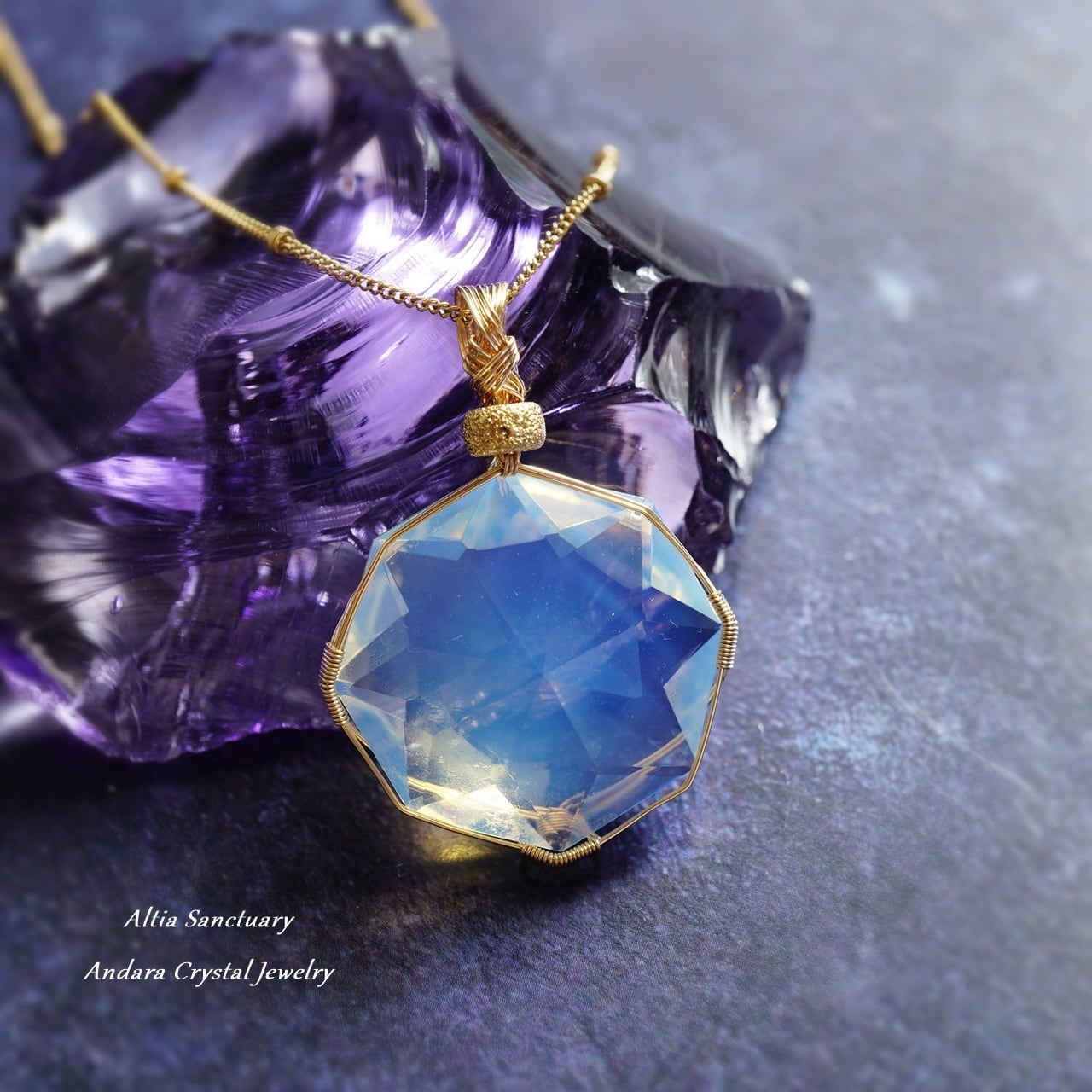 O様オーダー】レア！アンダラクリスタル（エンジェルオーラ