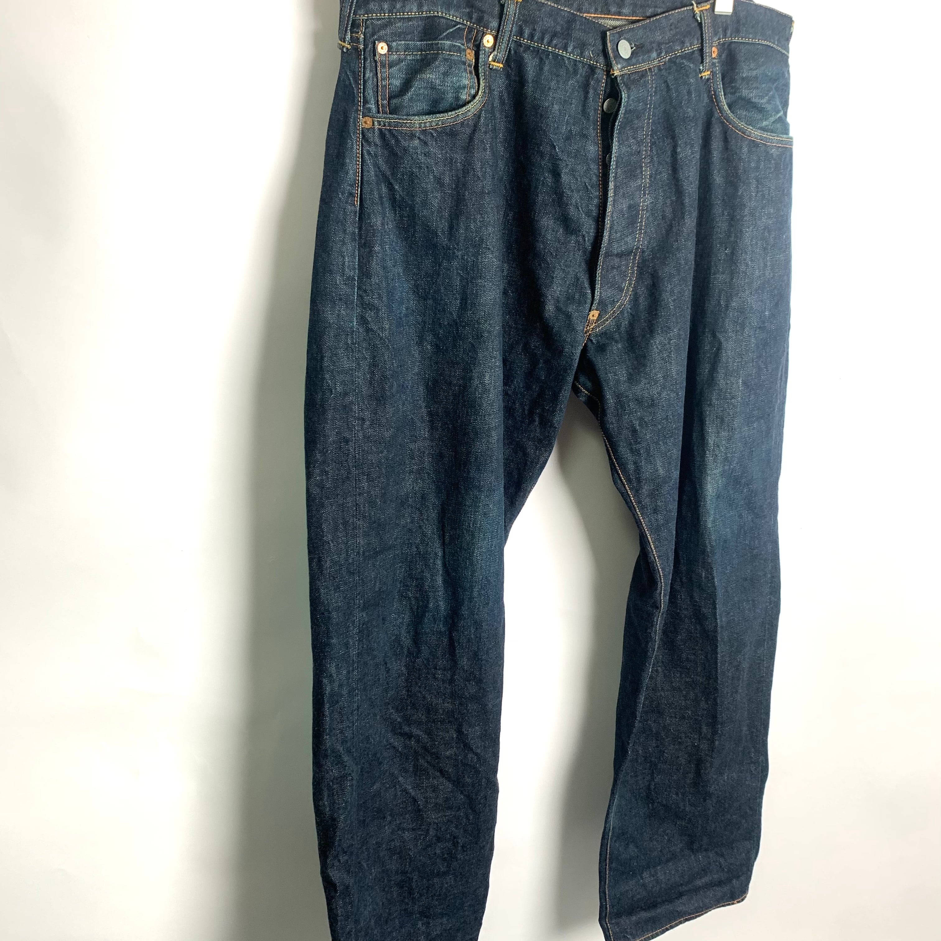 エヴィス EVISU 大黒 デニム カモメ 水色 極太 40×35 | 3moon