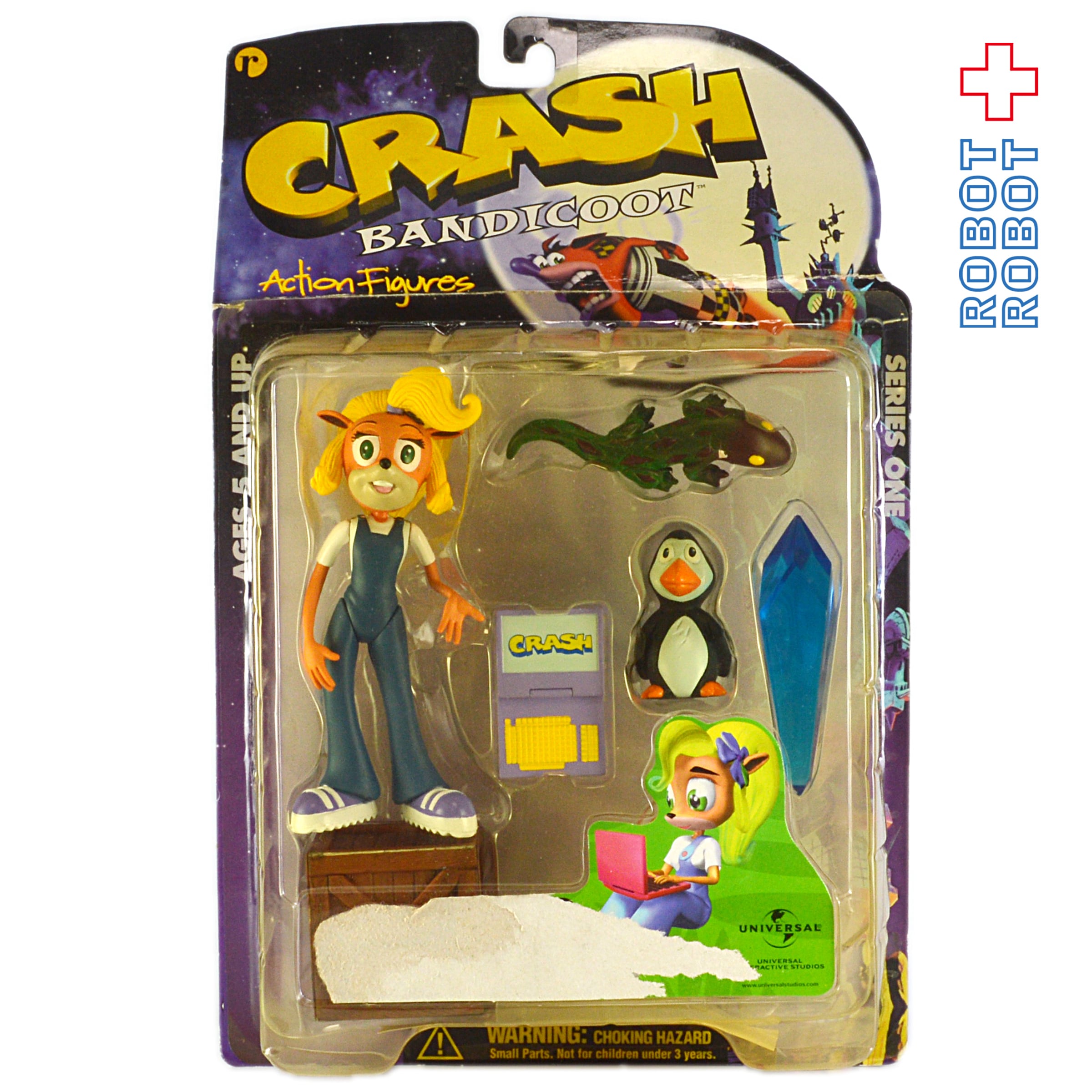 クラッシュ バンディクー Coco アクションフィギュア 2体セット