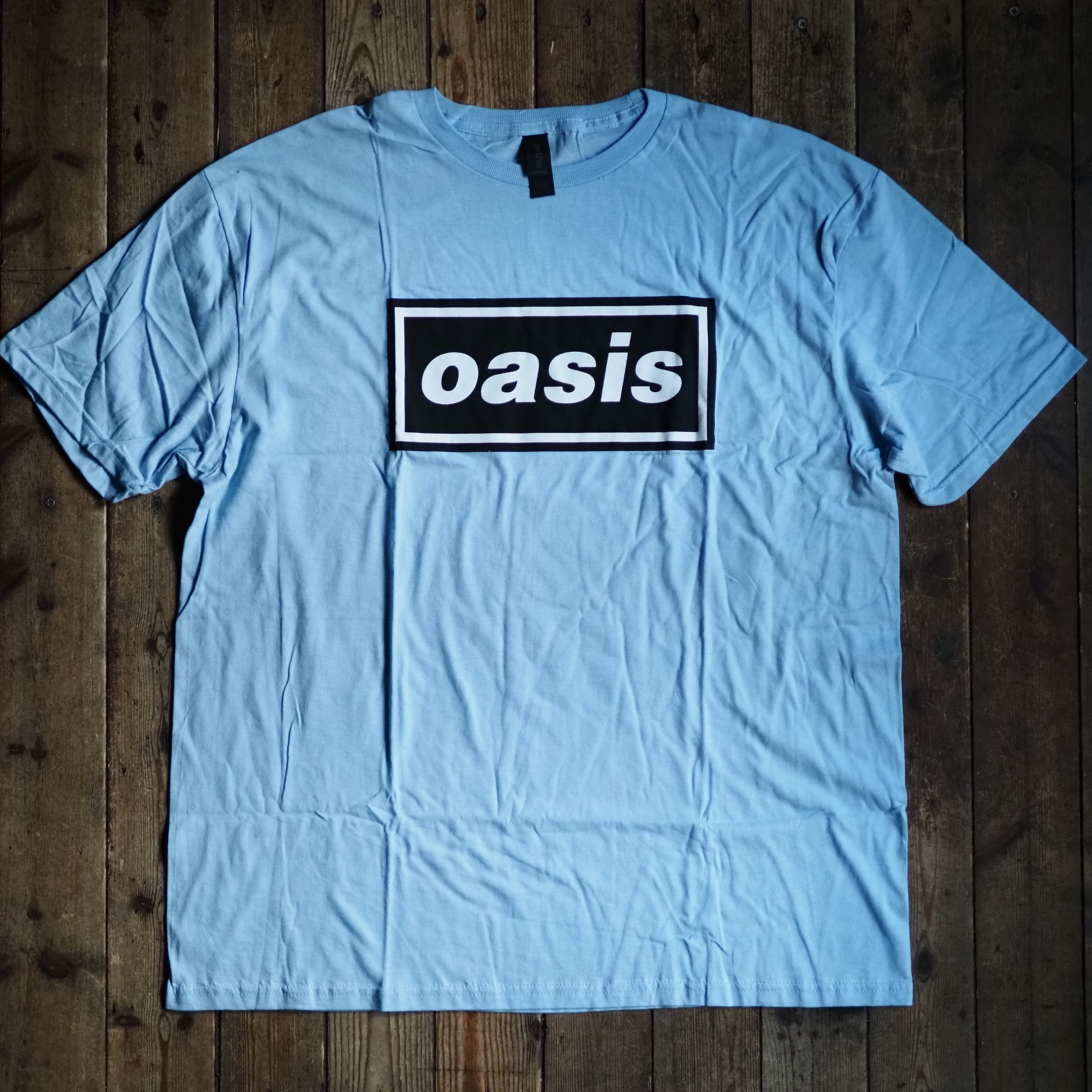 Size XL, Official Oasis Box Logo T Shirt オアシス オフィシャル T