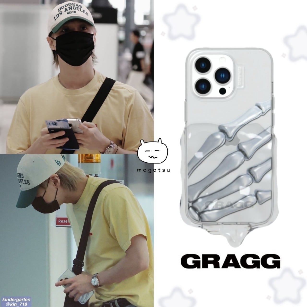 ☆SHINee テミン 着用！！【GRAGG X MUDDYCAP】DOUBLE LAYERS CASE