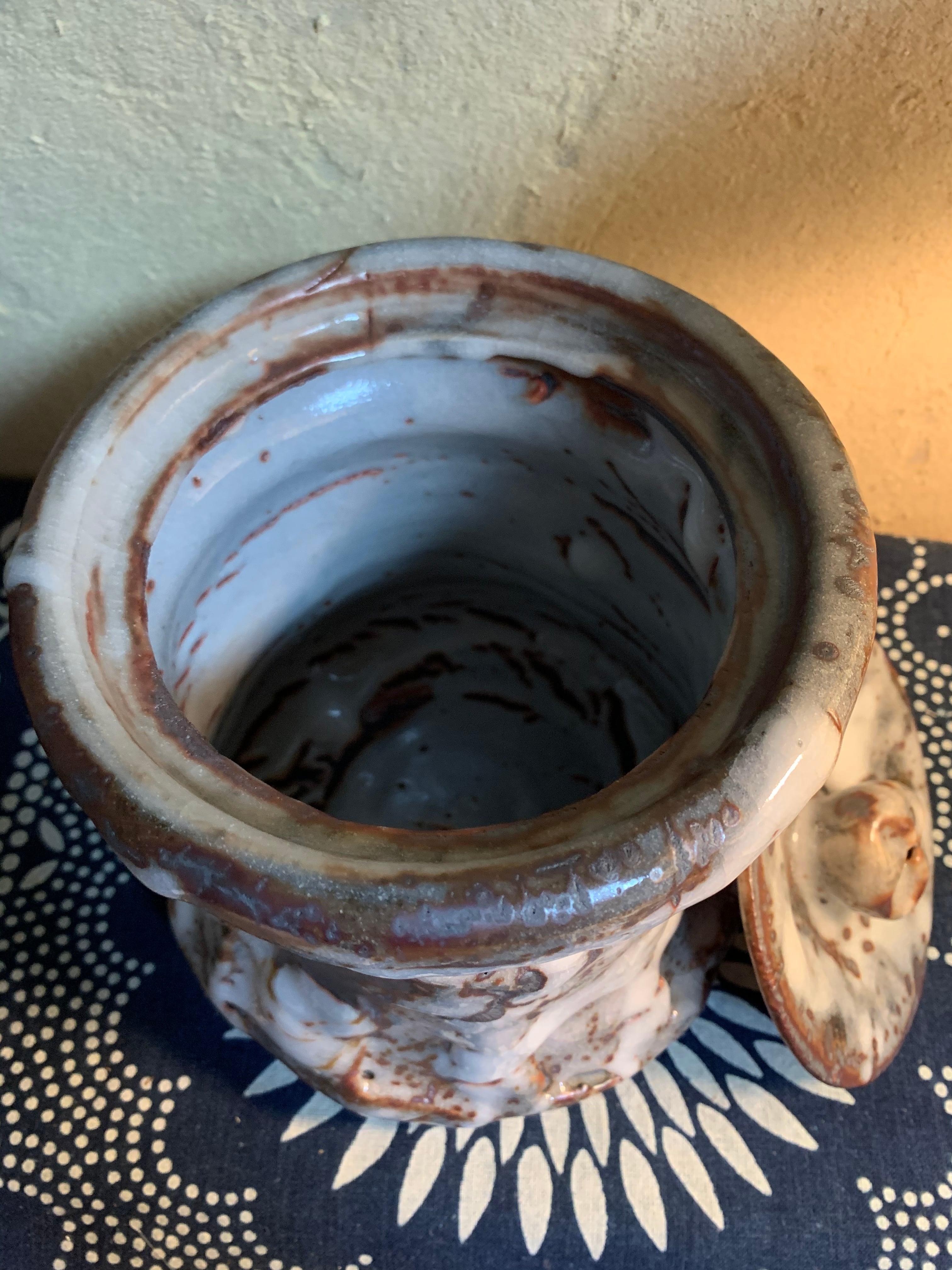 竹林窯 小林武春 志野焼 水差し | 鎌倉梶原陶苑