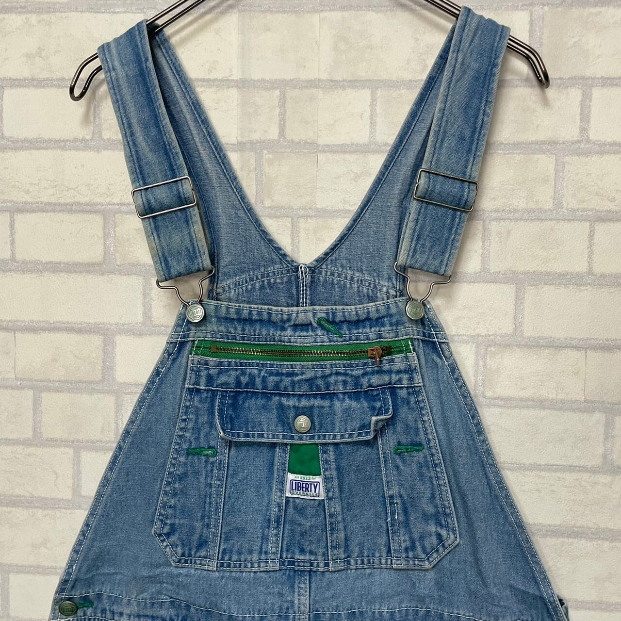 W36×L32】LIBERTY オーバーオール コットン100% | 古着屋OLDGREEN