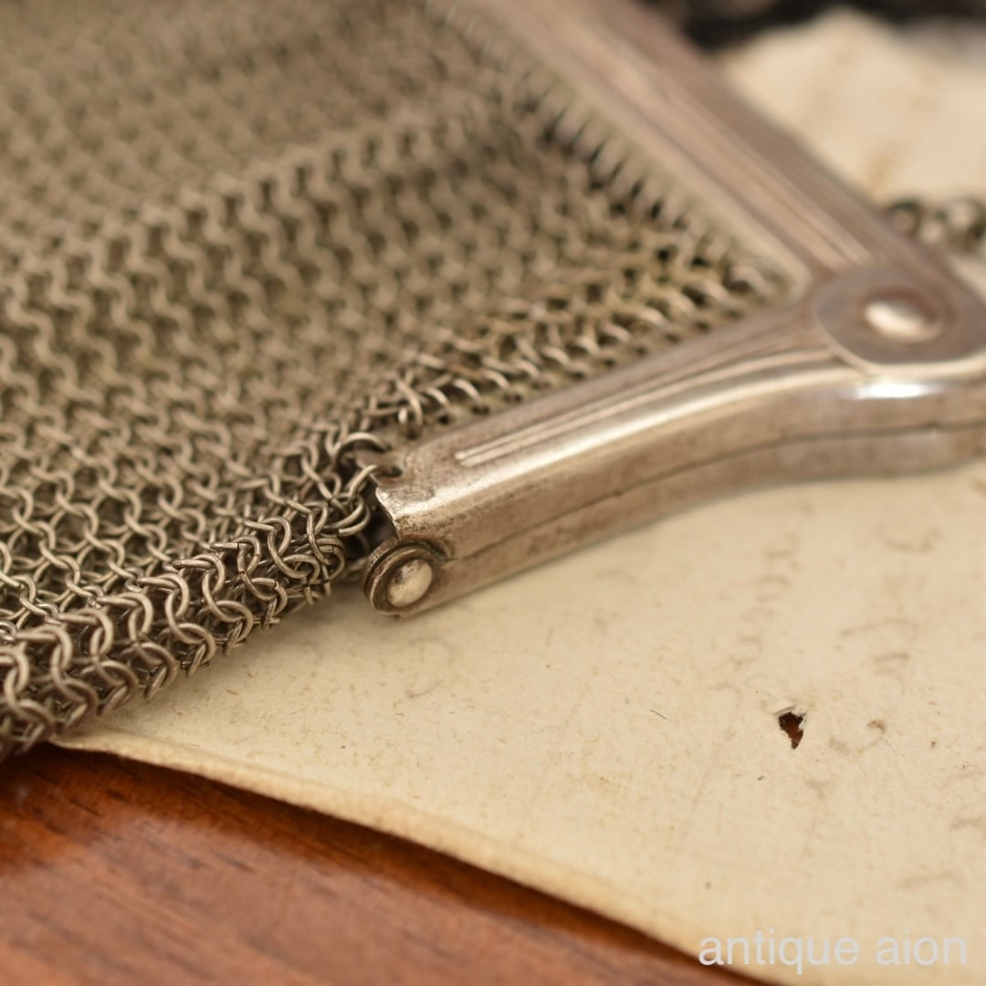 フランスアンティーク 1920年頃 メタルメッシュバッグ | Pay ID