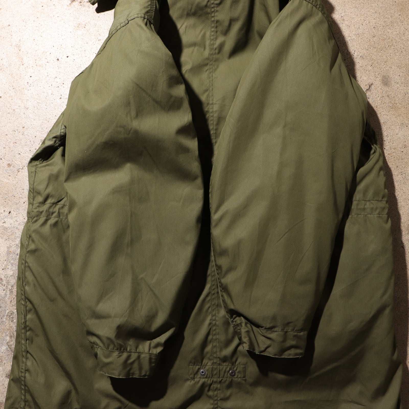 Deadstock M アルミ 70年 フルセット m-65 フィッシュテールパーカー