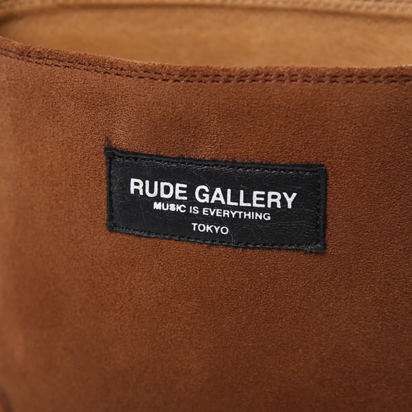 BACK ZIP BOOTS - SUEDE (BROWN) / RUDE GALLERY | CROSS ROAD BLUES
