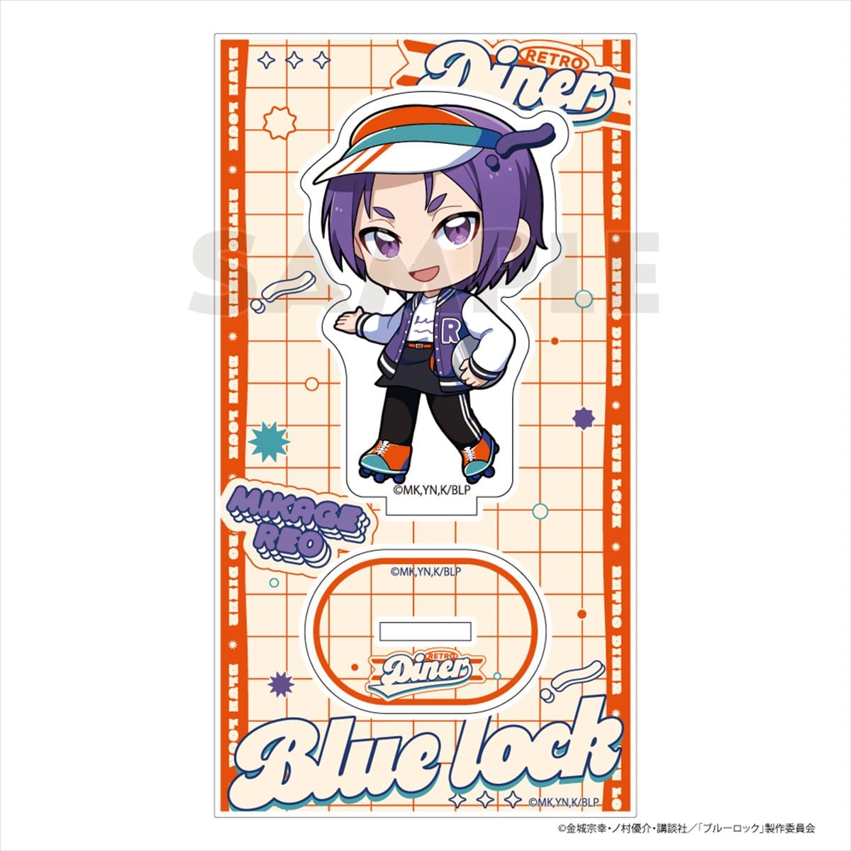 ブルーロック アクリルスタンド(御影 玲王/レトロダイナー