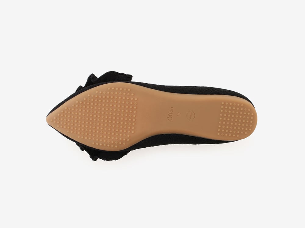 pointed-FRIN / BLACK | Offen