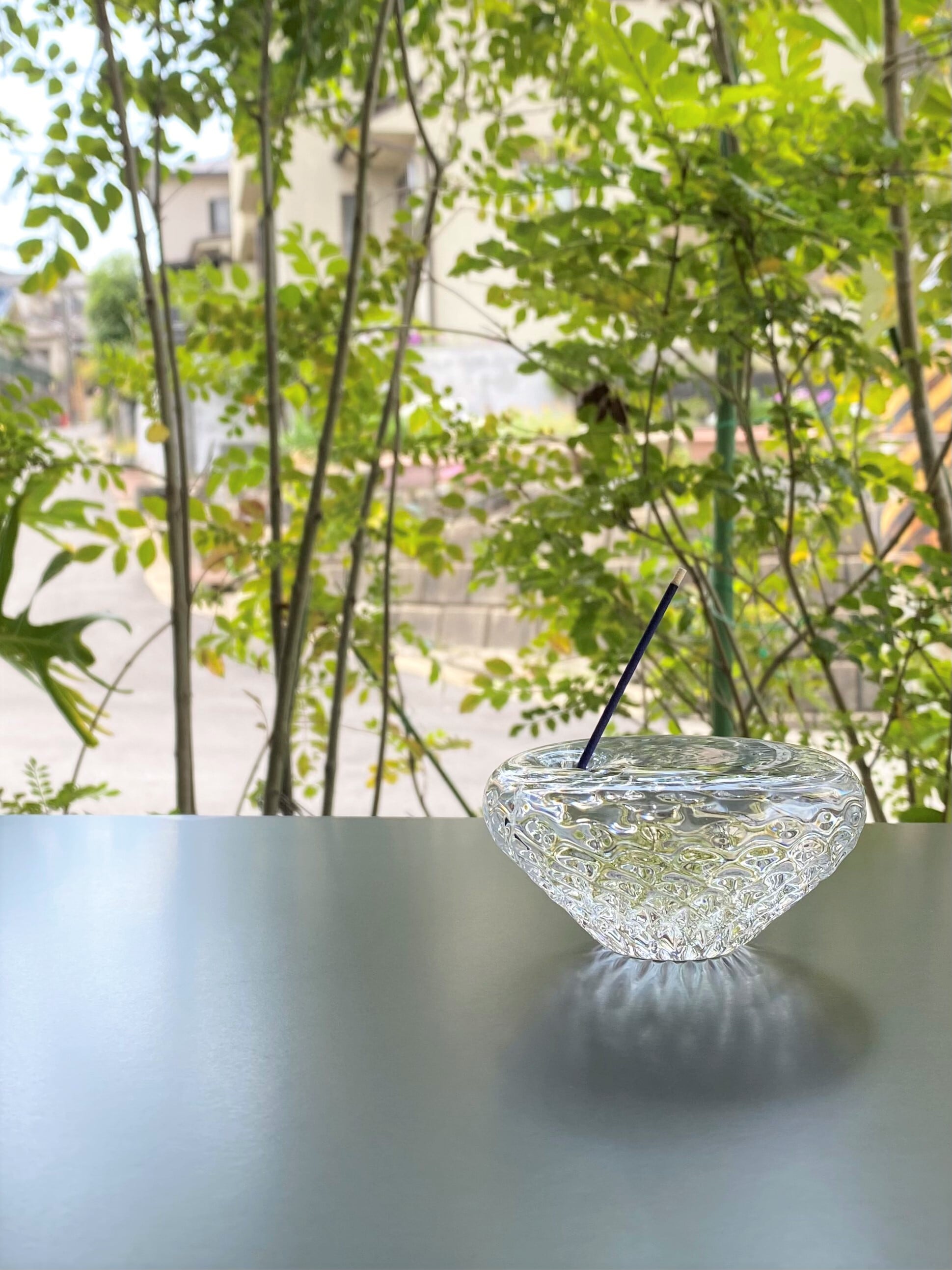 ガラスのお香立て | Sun Glass Studio Kyoto