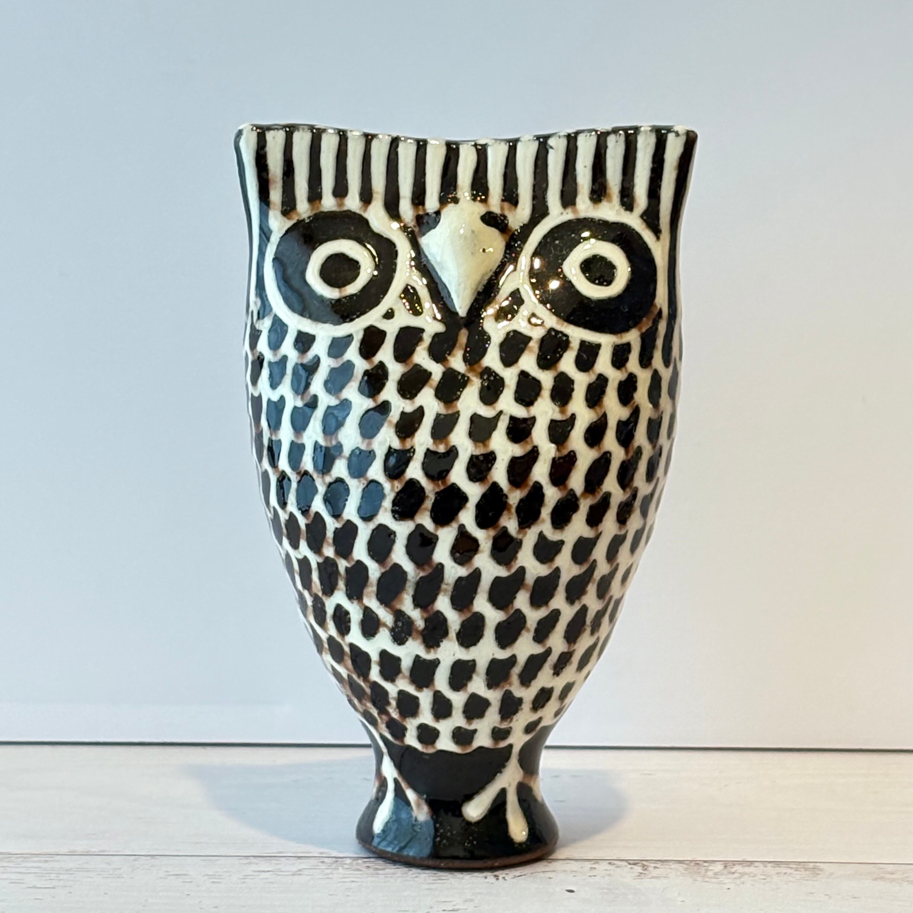 789 リトアニア 陶器の笛/フクロウ | attic