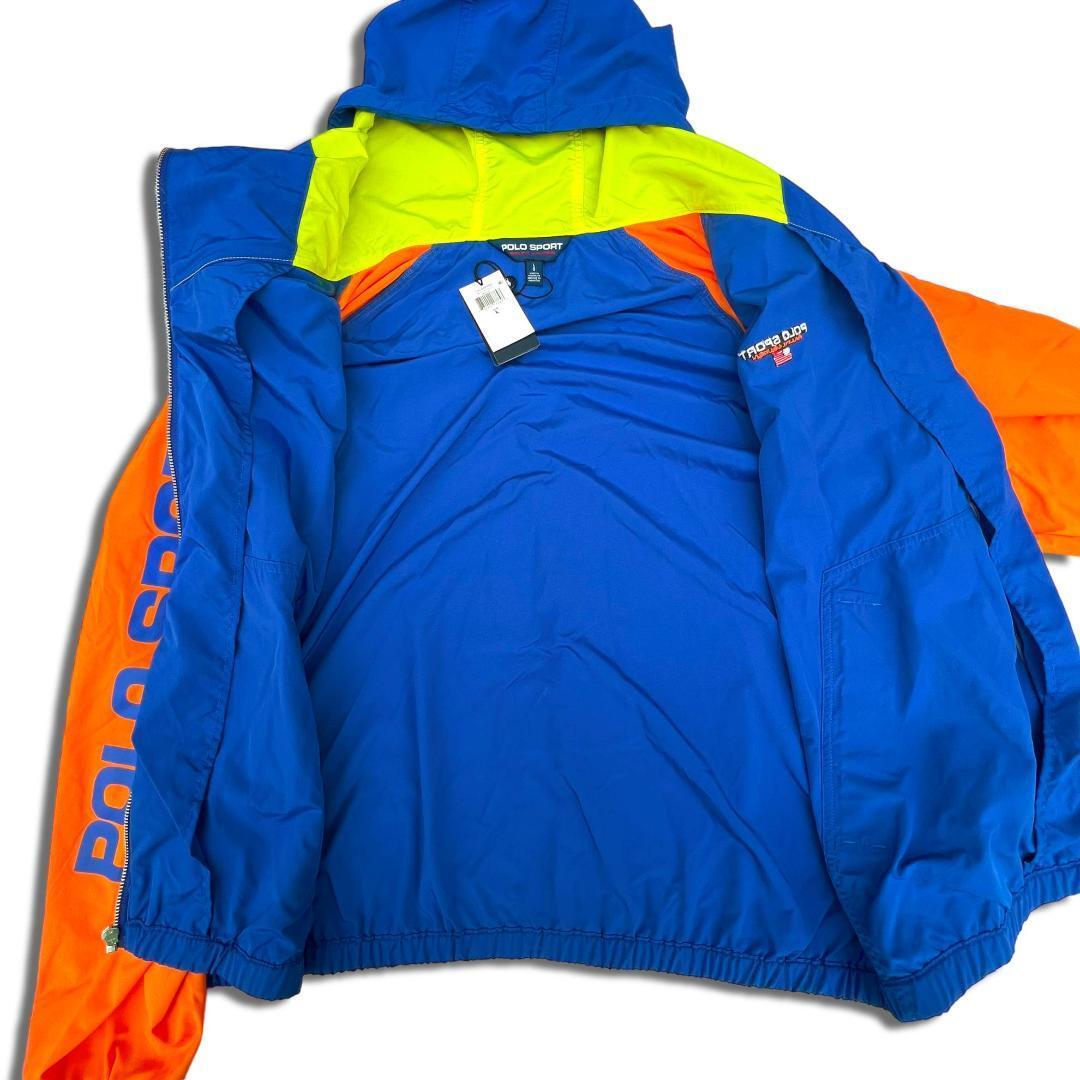 新品 POLO SPORT ナイロンジャケット L メッツカラー ポロスポ
