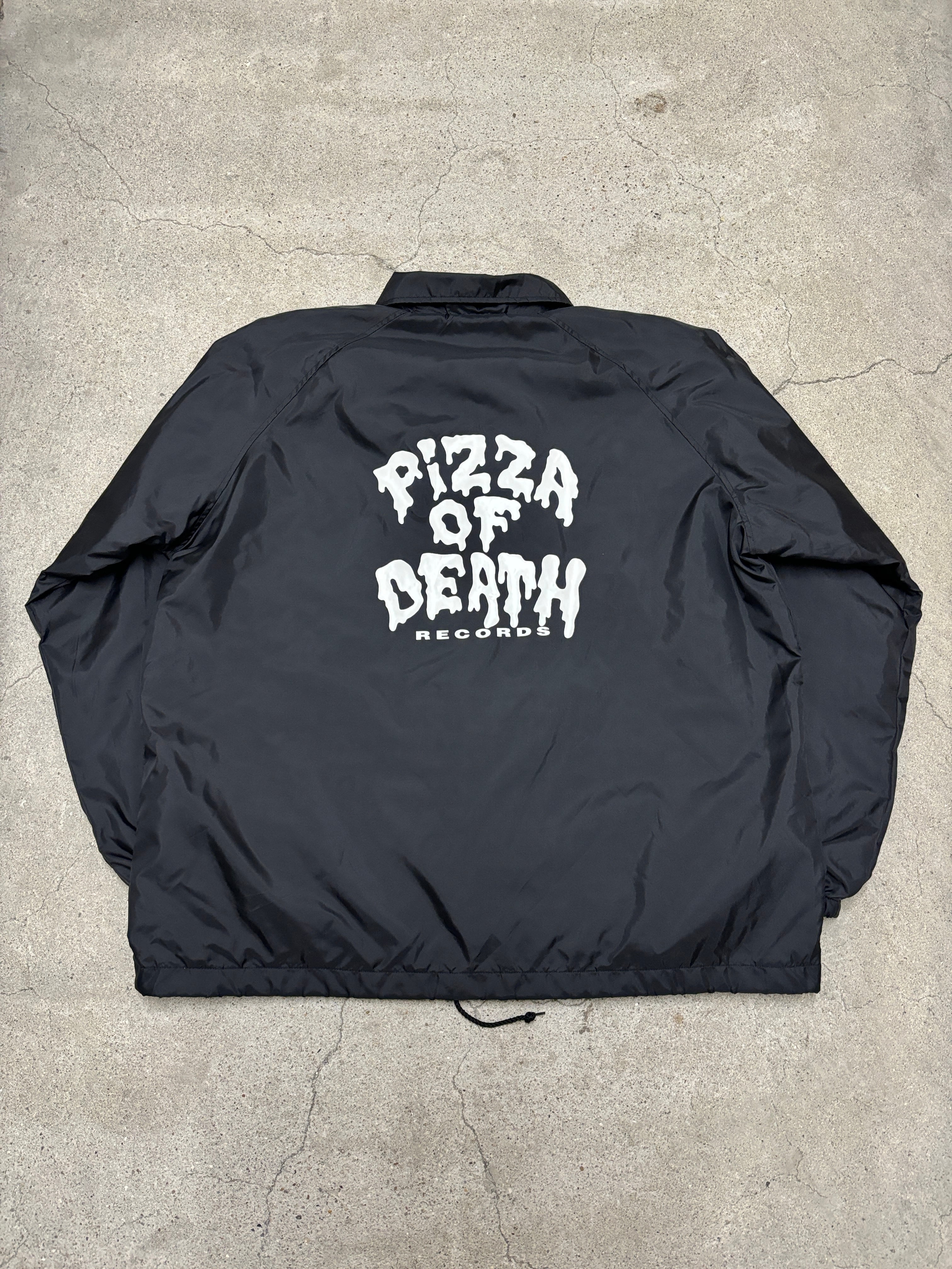 PIZZA OF DEATH RECORDS ビザオブデス コーチジャケット PIZZA OF