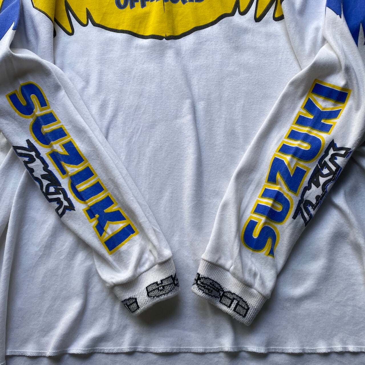 80年代 80s SUZUKI スズキ USA ロゴ プリント モトクロス レーシング