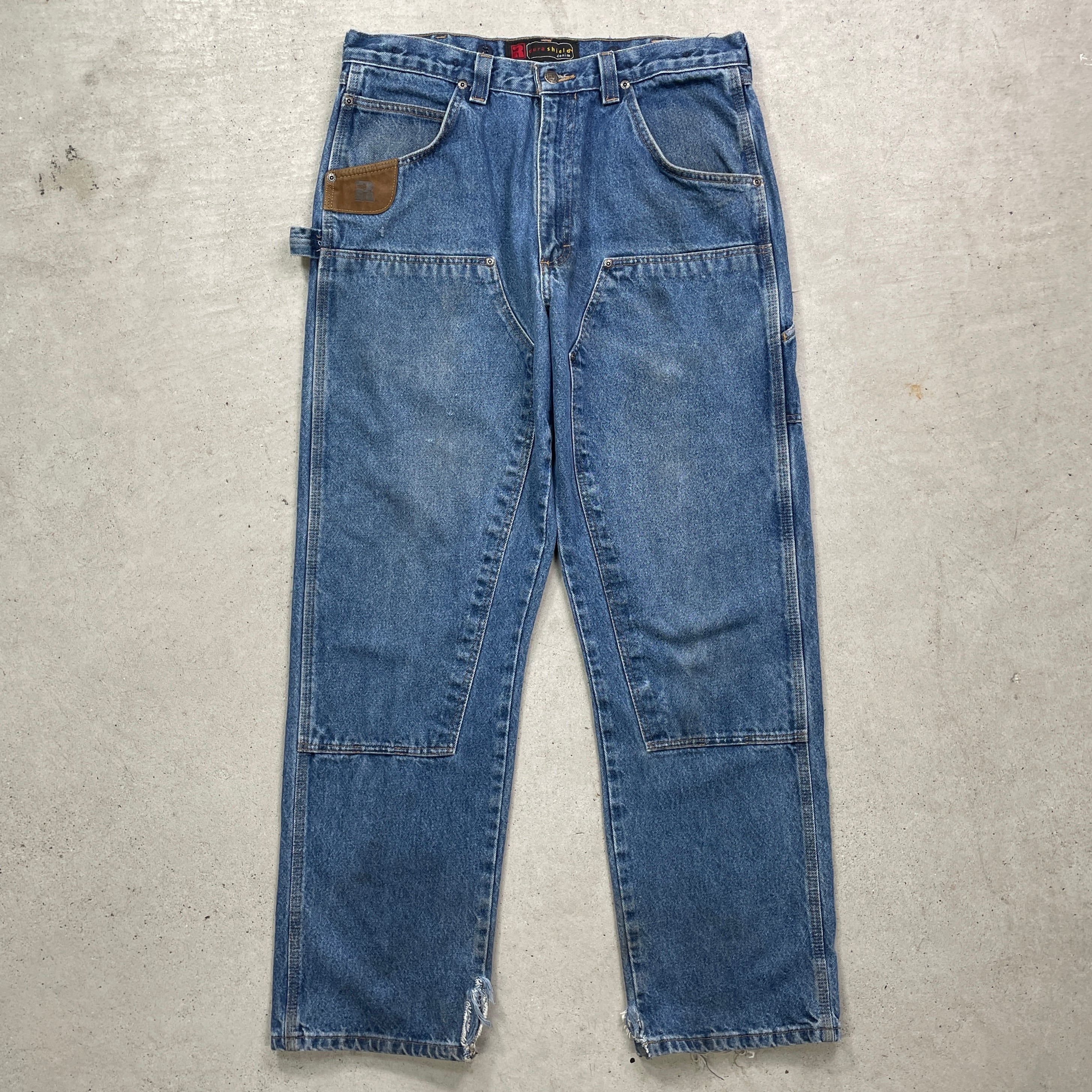 Wrangler RIGGS WORKWEAR ラングラー ダブルニー デニムペインター