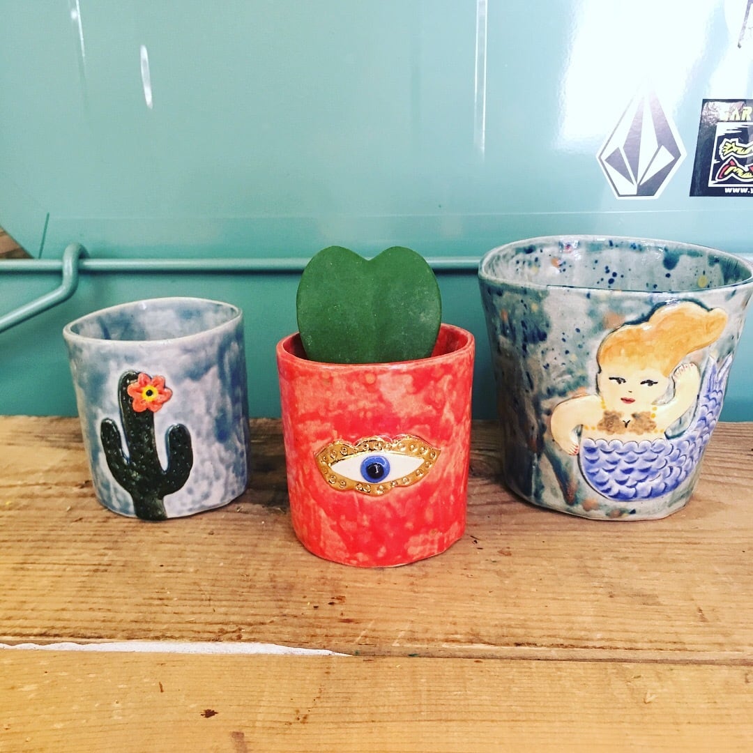 Koyomi Yanagimoto eye pot | ハルカゼフラワー