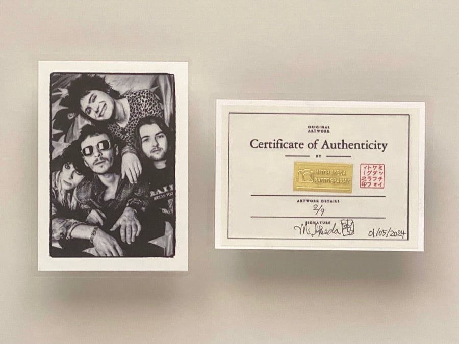 Manic Street Preachers (1992) rockin'on mag. photo session