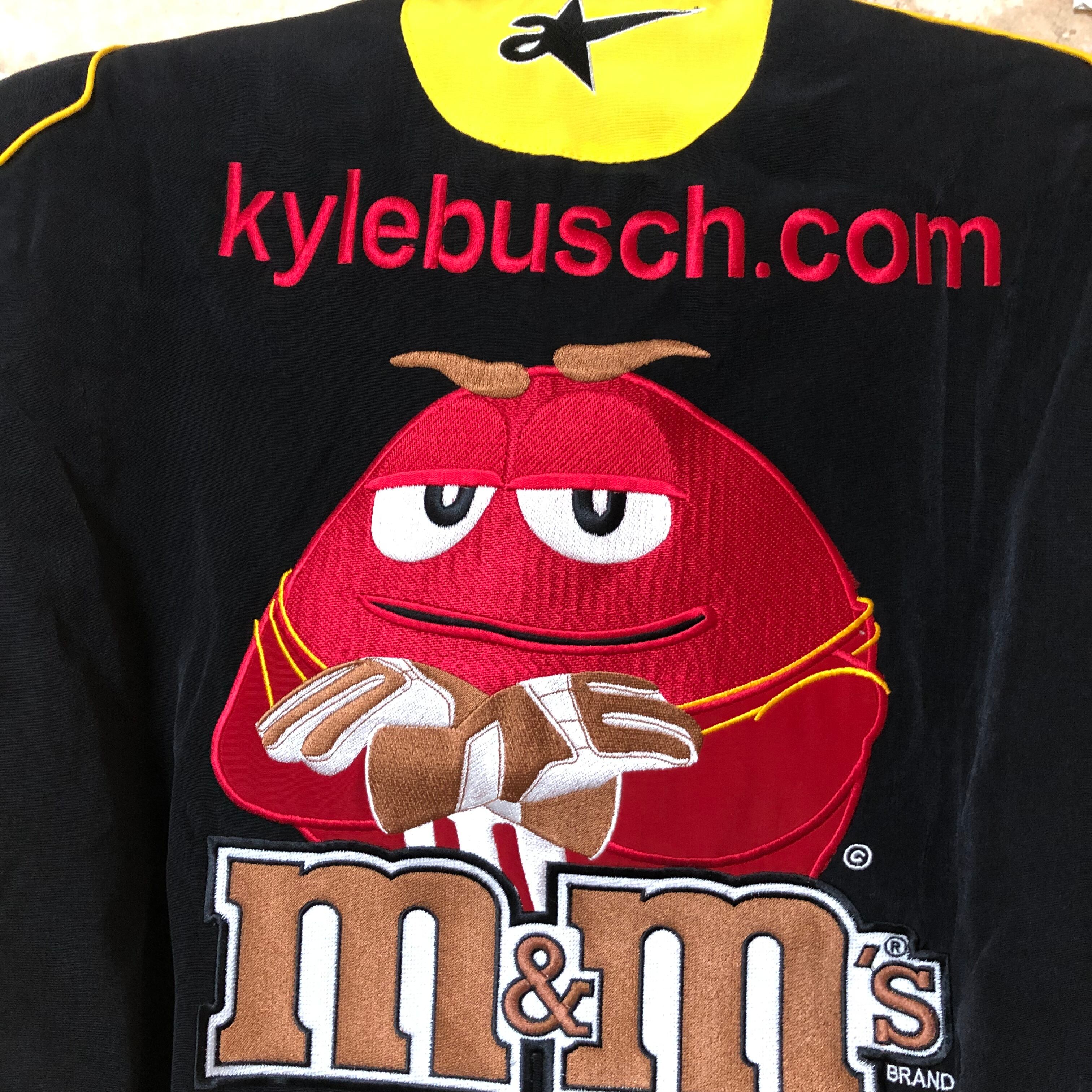 m&m's エムアンドエムズ レーシングジャケットブルゾン M L XL XXL