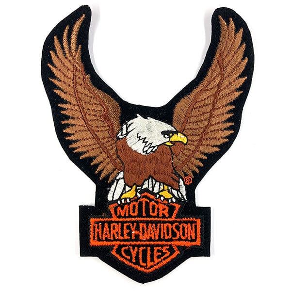 ハーレー・ダビッドソン イーグル アイロンパッチ Harley Davidson