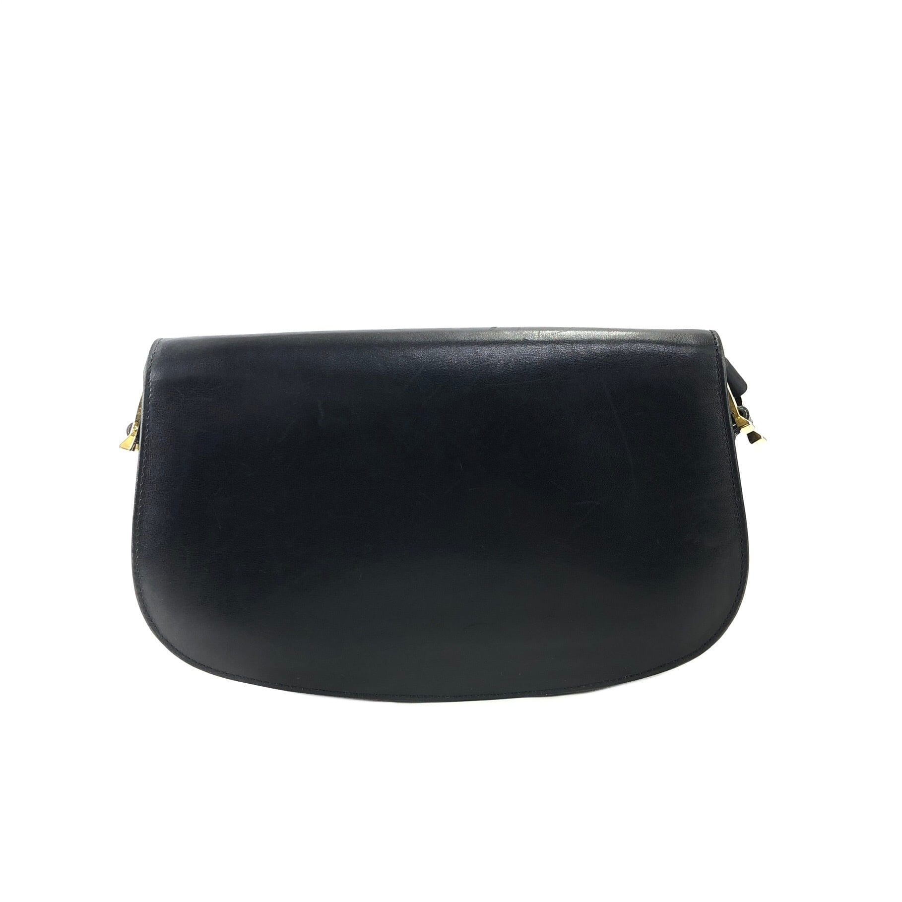 GUCCI グッチ ホースビット レザー ハーフムーン ショルダーバッグ