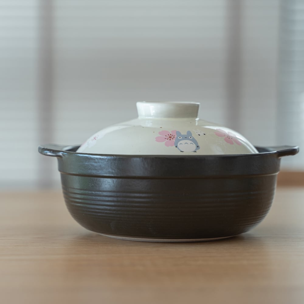 となりのトトロ 土鍋 和風桜柄（0560） | すすのこ商店｜ジブリグッズ