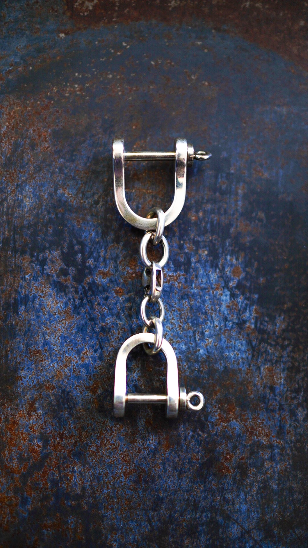 VINTAGE】TIFFANY&Co. ティファニー ダブル シャックル キーリング