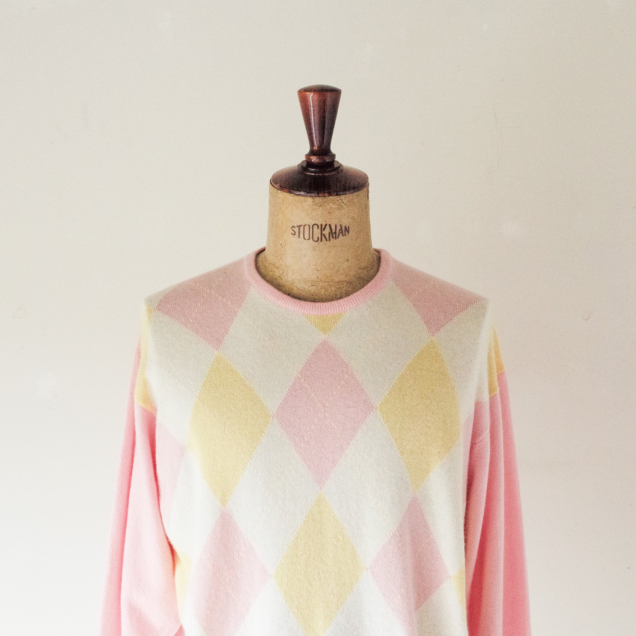 BALLANTYNE カシミアセーター ニット ピュアカシミヤ アーガイル