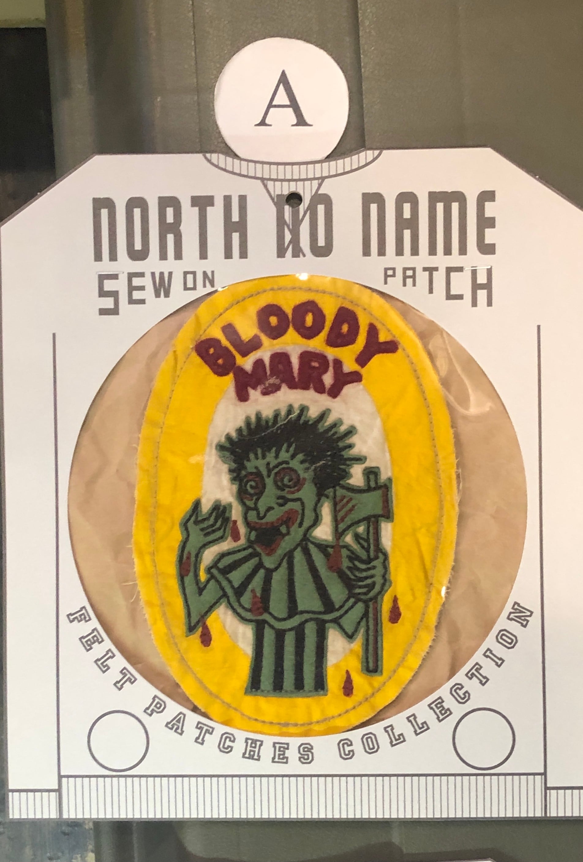 NORTH NO NAME】ノースノーネーム FELT PATCH フェルトパッチ ワッペン