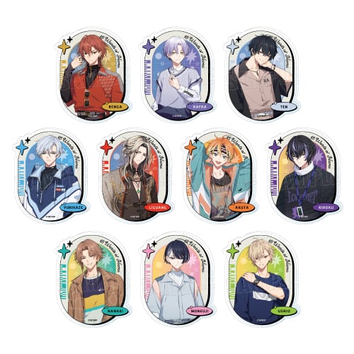 BOX】「18TRIP」トレーディング アクリルバッジ(Abox)【全10種