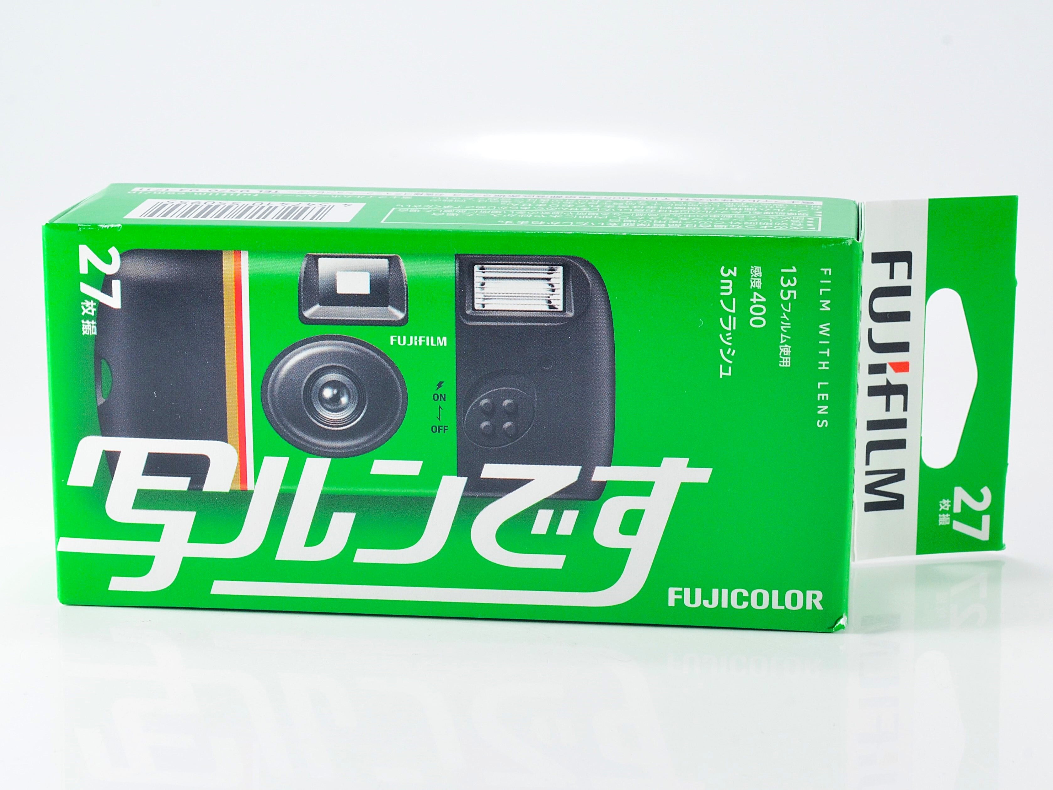 FUJIFILM FUJICOLOR 写ルンです 27枚撮り フィルムカメラ 富士フイルム