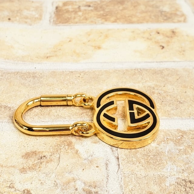 未使用 オールドグッチ ☆ ヴィンテージ GG キーホルダー イタリア製