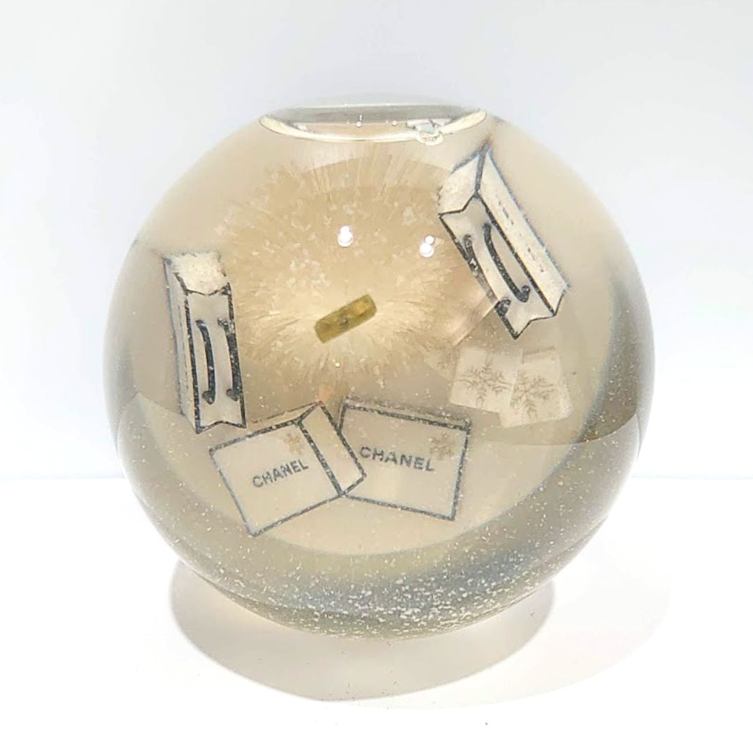 CHANEL シャネル スノードーム クリスマス ツリー ホワイトツリー