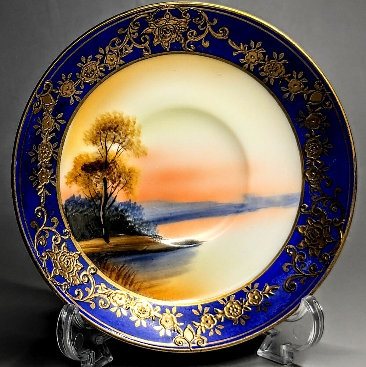 オールドノリタケ 希少 オールドノリタケ M 印 NIPPON表記 ハンド