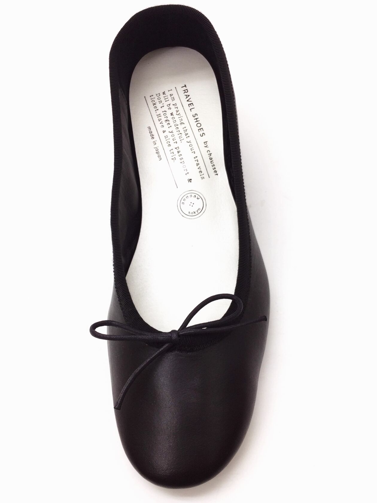 トラベルシューズバイショセ】TR-015 ブラック BLACK レディース