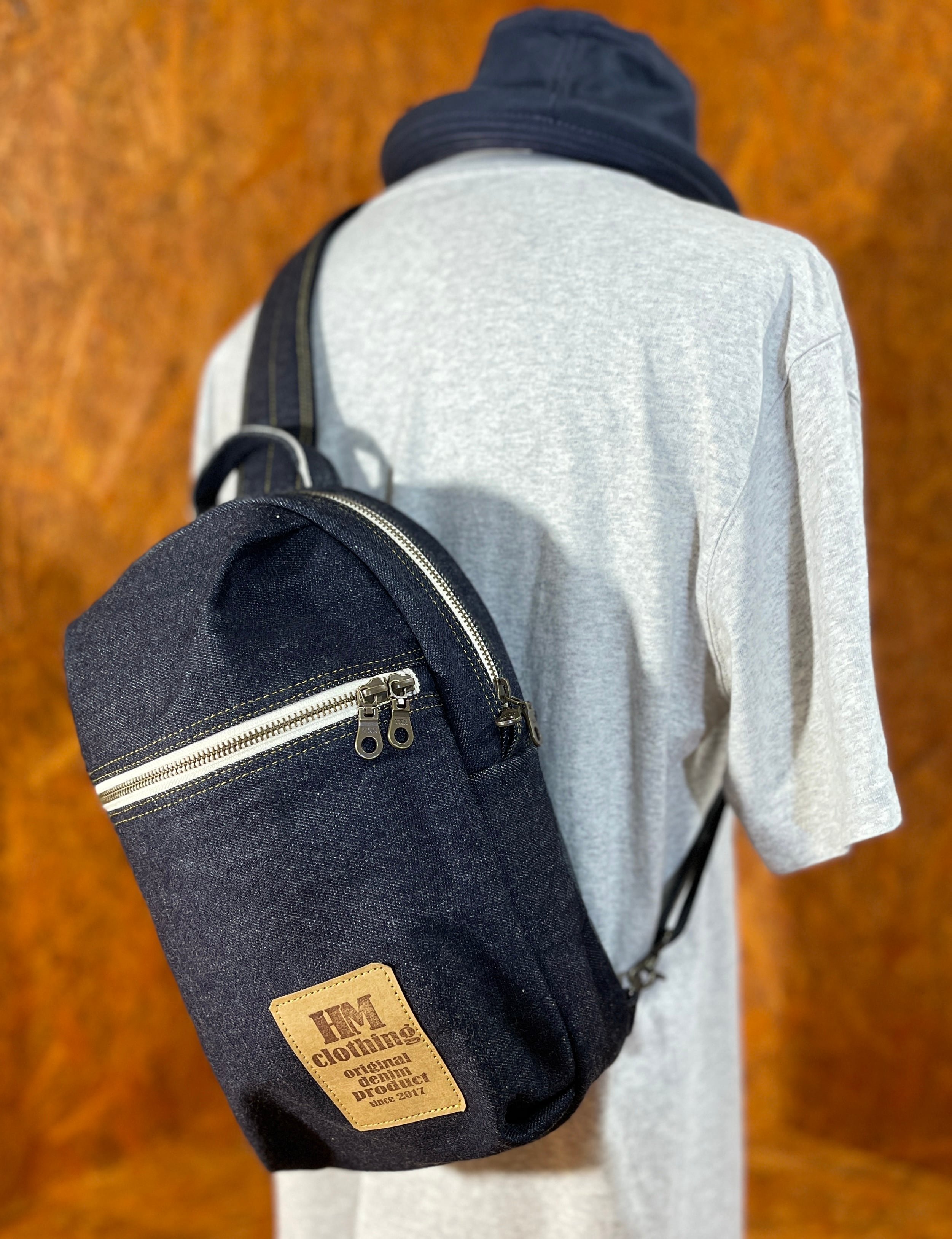 デニムワンショルダーバッグ 【岡山デニム デニムバッグ デニム