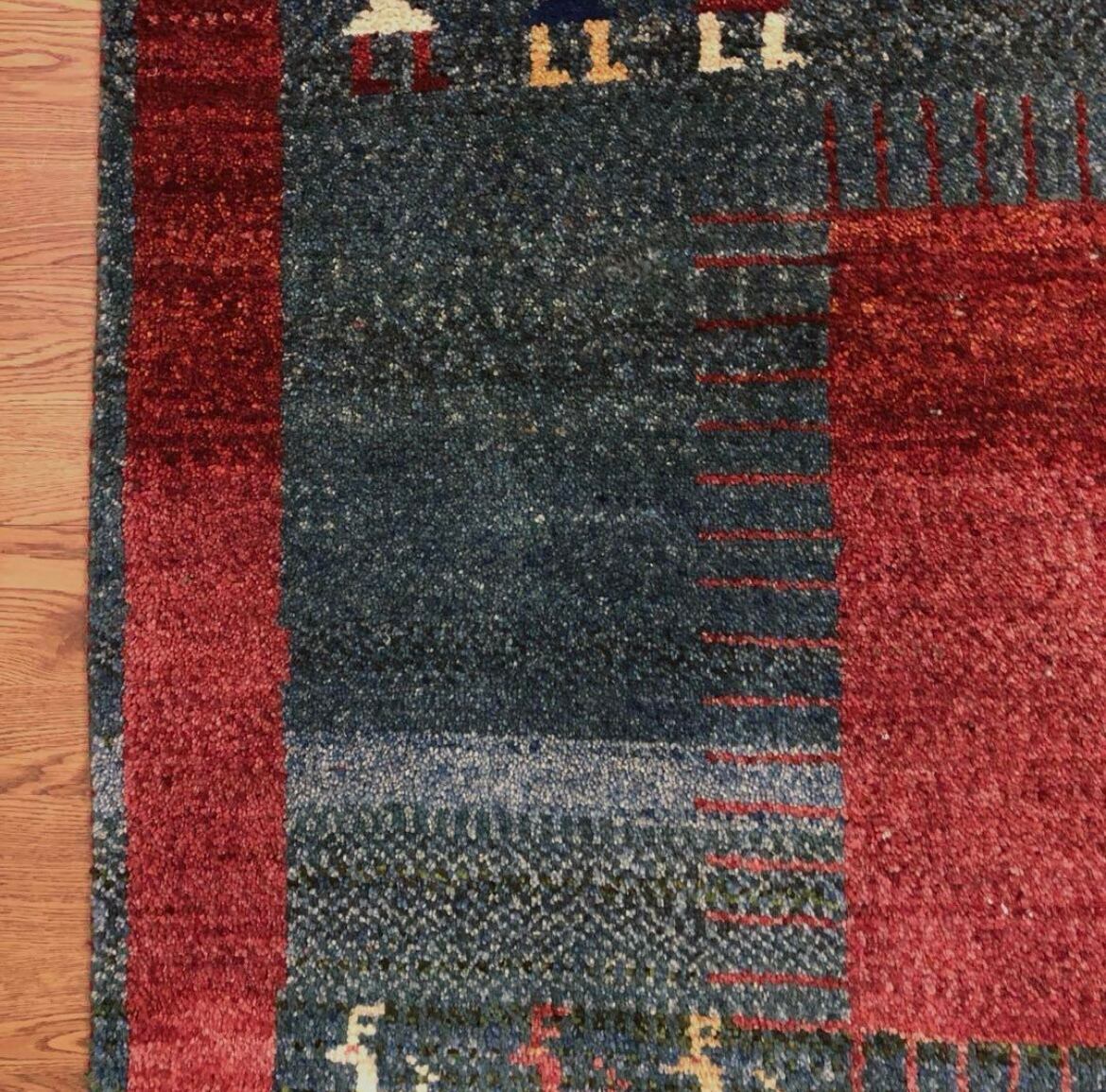 ペルシャオールドギャッベ( ヴィンテージギャベ ) No.GZN-117 | A's