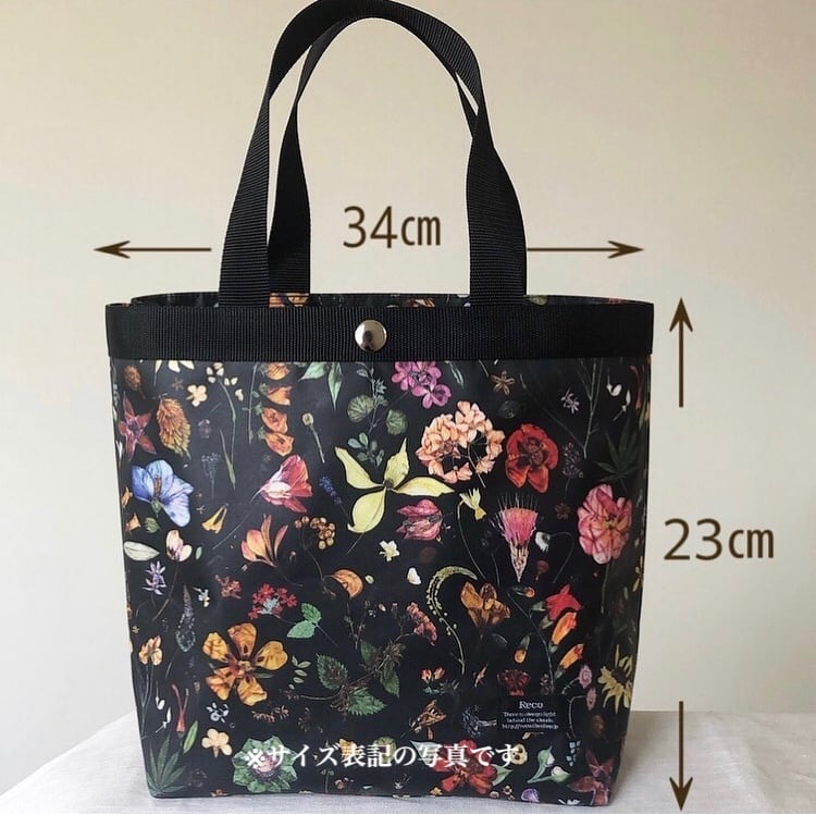 トートバッグ Sサイズ リバティプリント ラミネート メイモリス | Reco