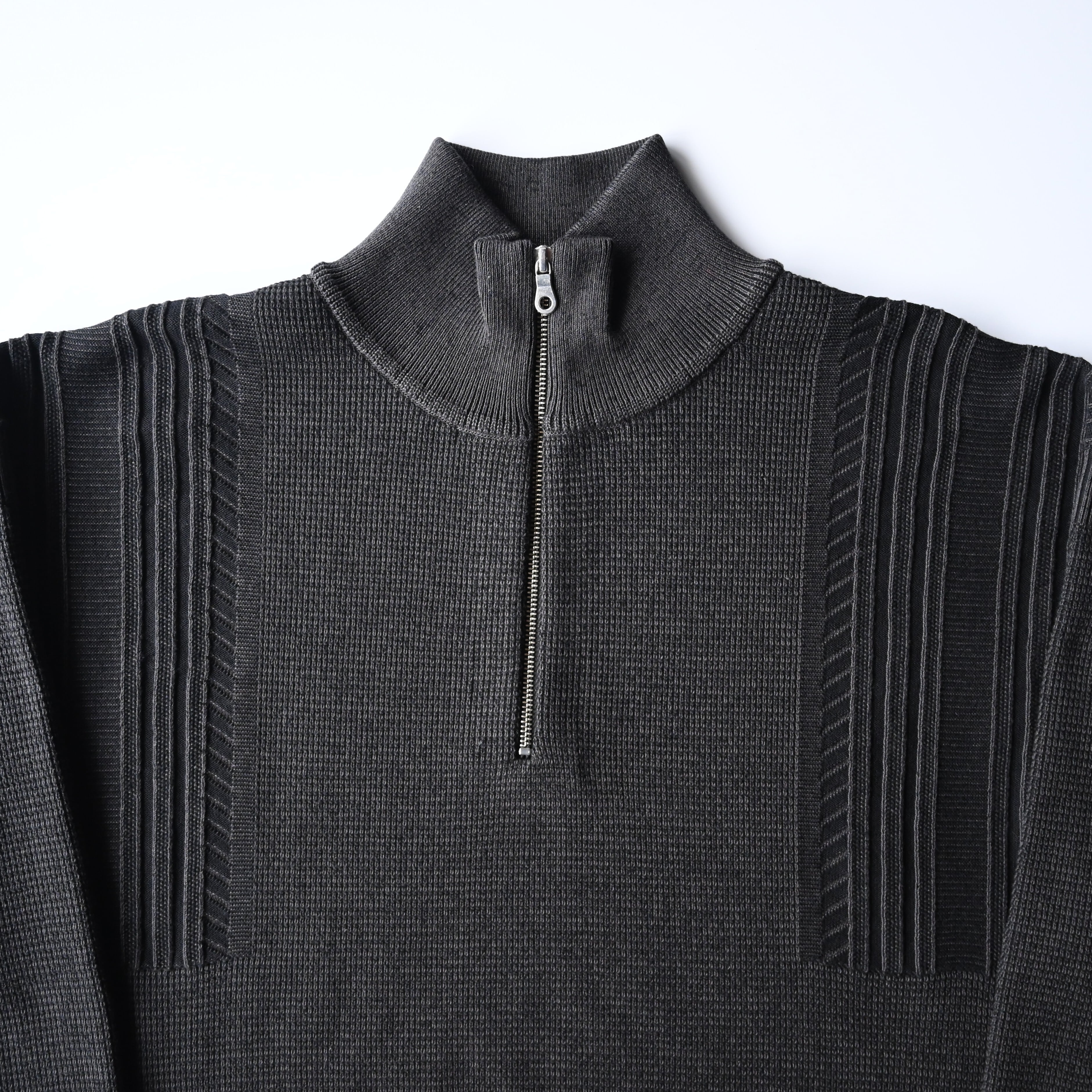 YASHIKI / Fuyushigure Half Zip Knit | GANKO