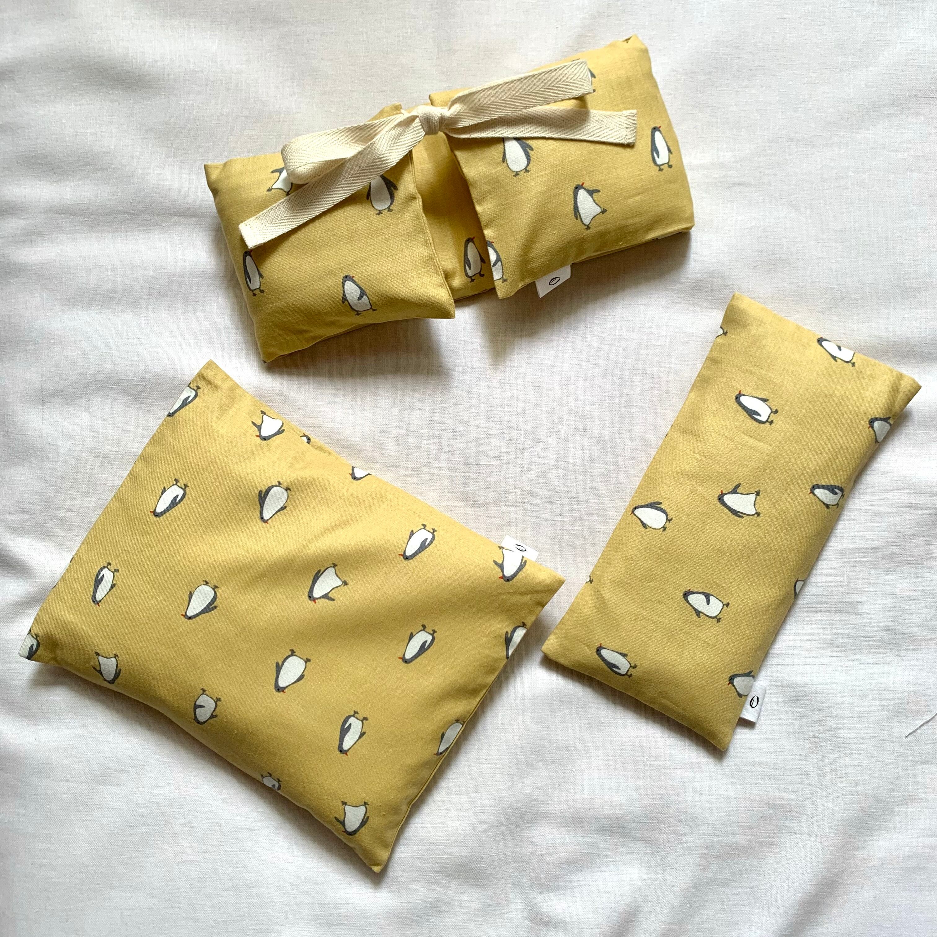 アイピロー／首・肩用／大判》米ぬか・玄米カイロ（選べるハーブ