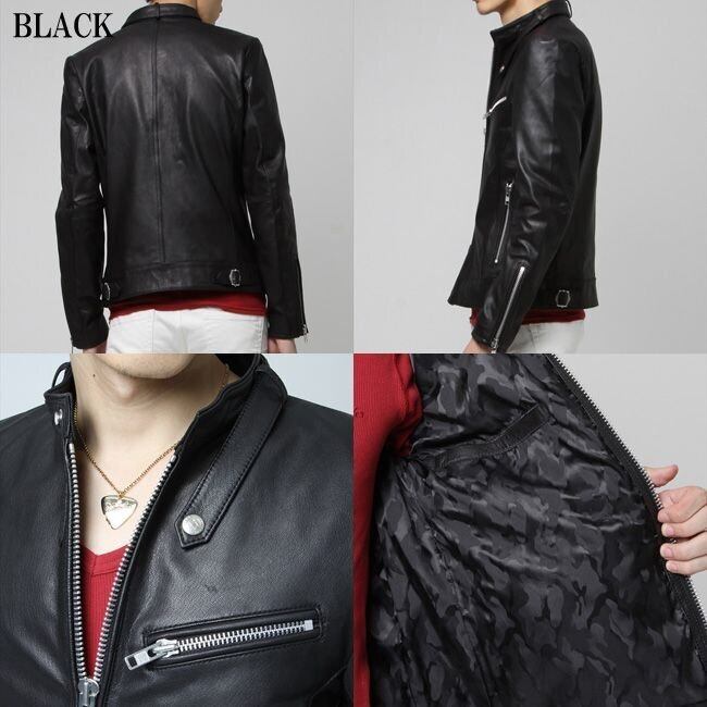 MURDER LICENSE マーダーライセンス ゴートシングルライダース レザー