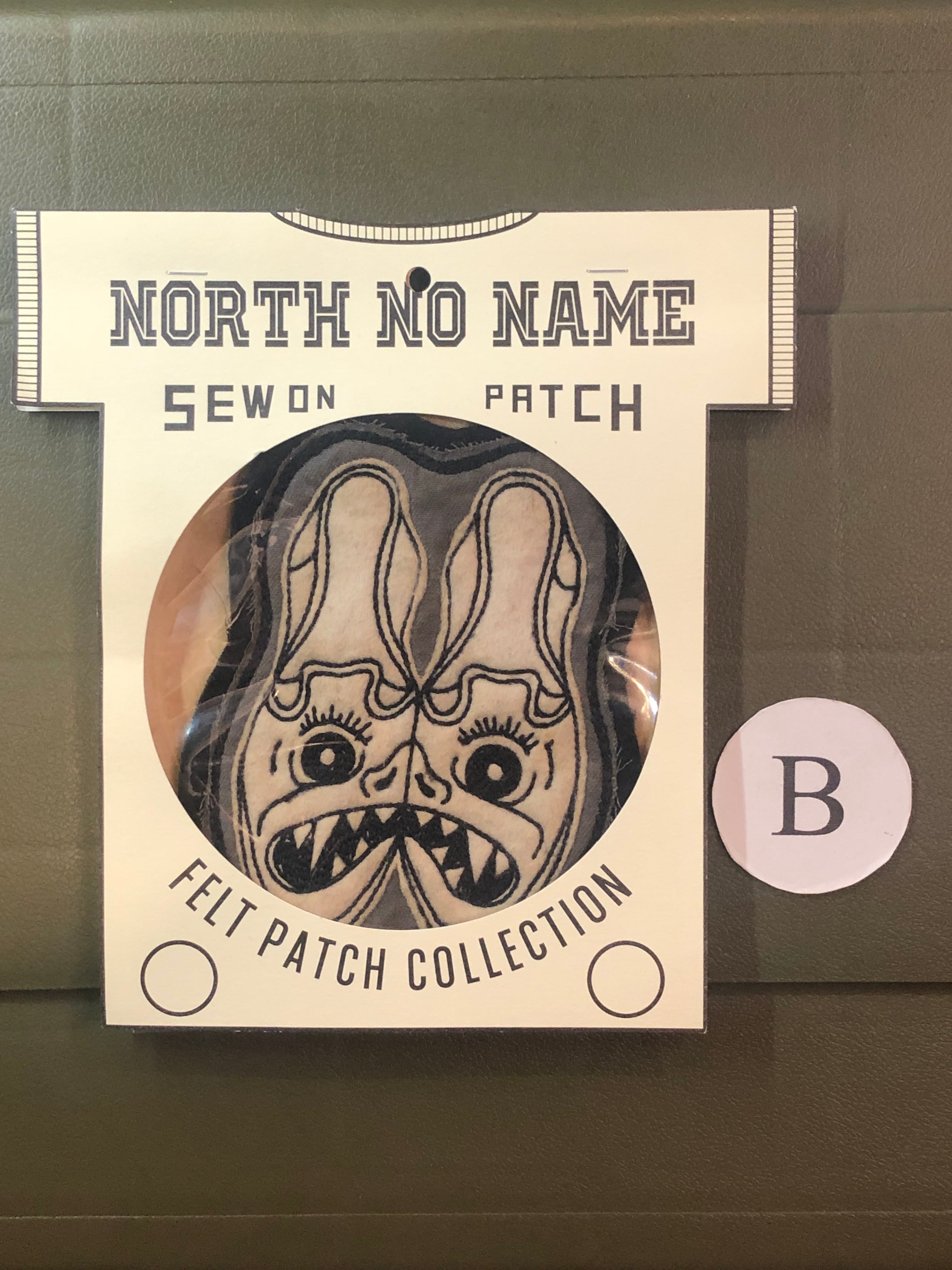 NORTH NO NAME】ノースノーネーム FELT PATCH / フェルトパッチ