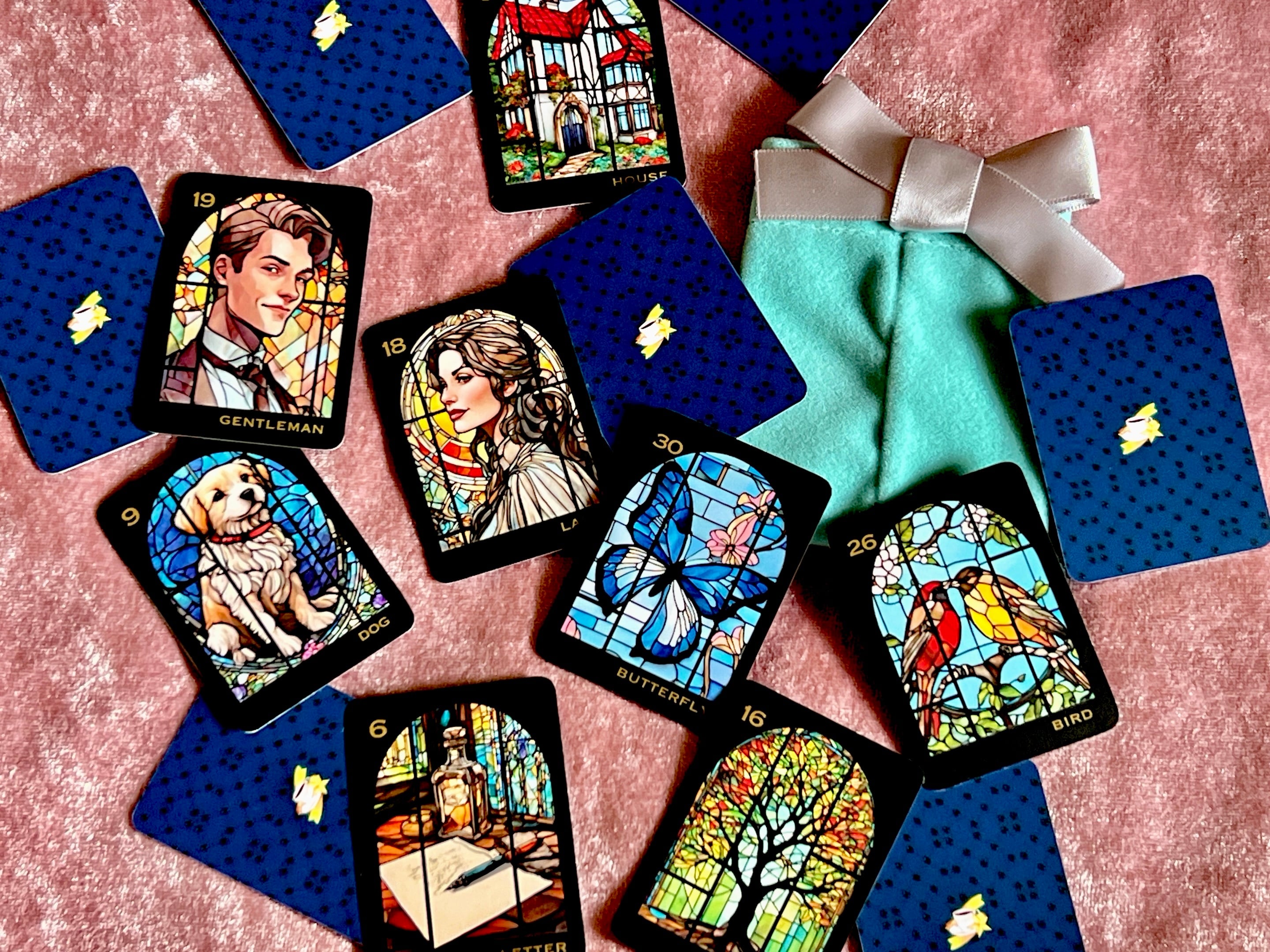 新・ステンドグラスコーヒーカードミニ | あまねくハナ【Shuka's