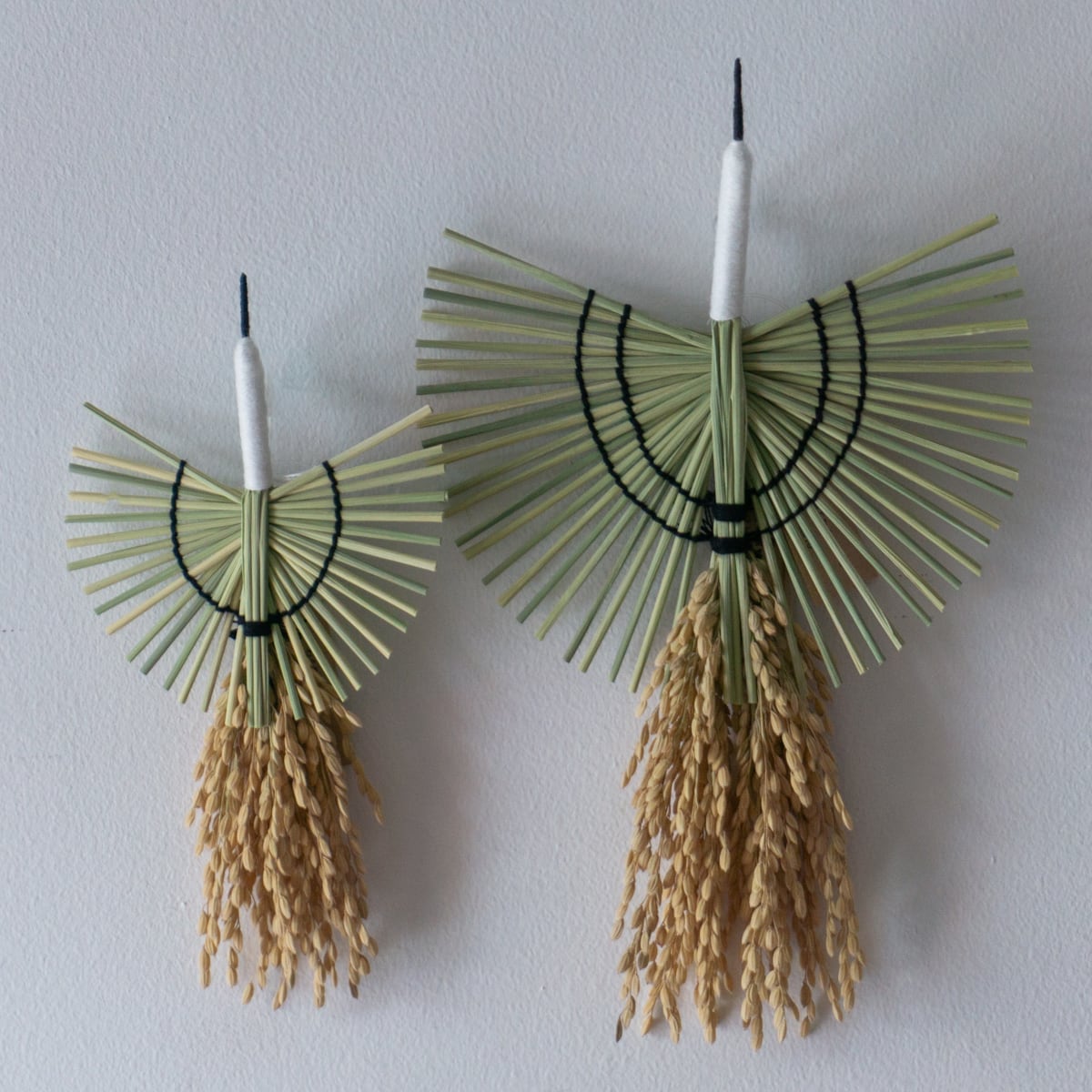 わら細工たくぼ 祝鶴 大 | くらしのギャラリー杜の街グレース店