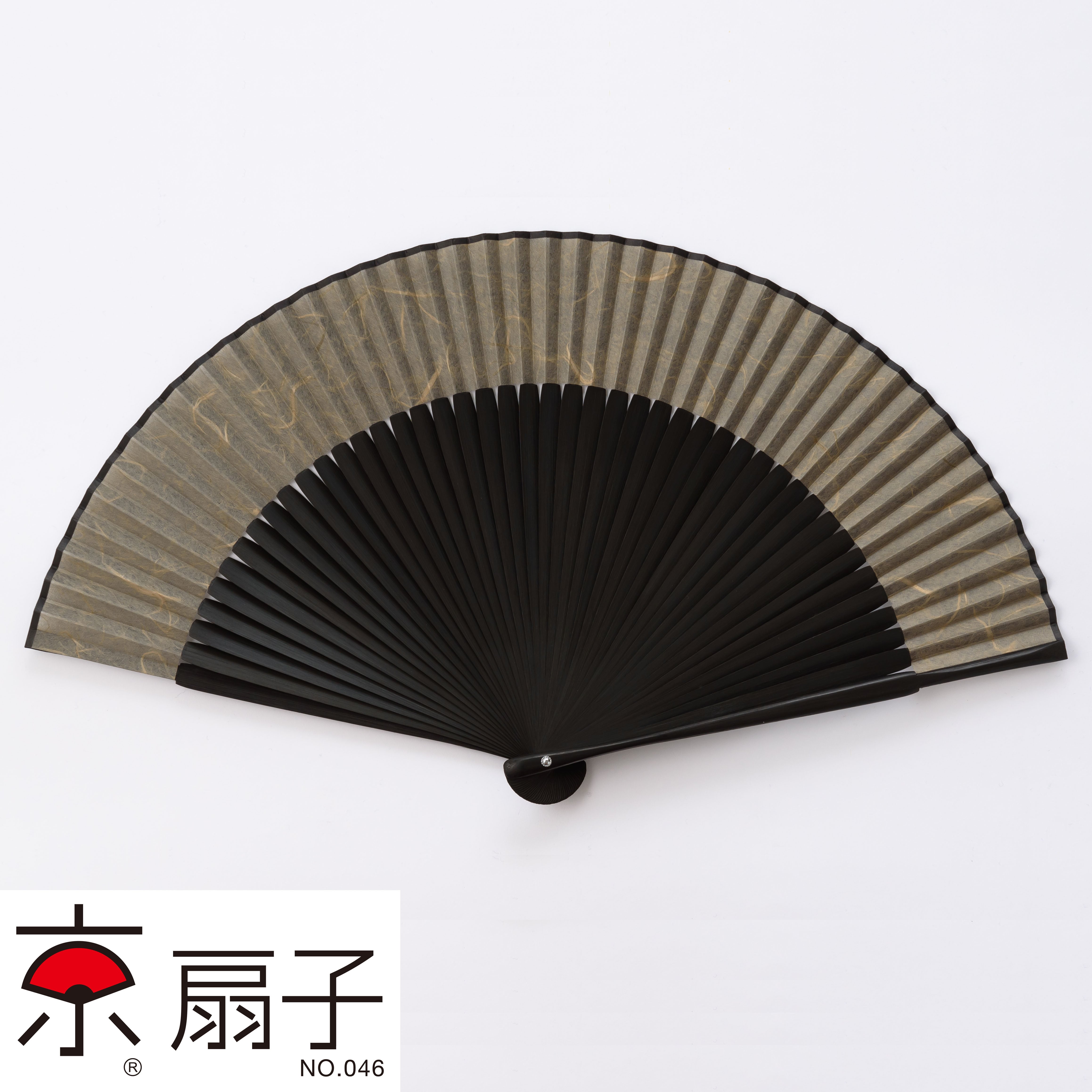 7.5寸色雲竜・緑 | 紗月扇 京都【オンラインショップ】 | 京扇子 布