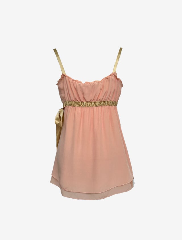 MAURIZIO PECORARO マウリツィオペコラーロ シルク キャミソール