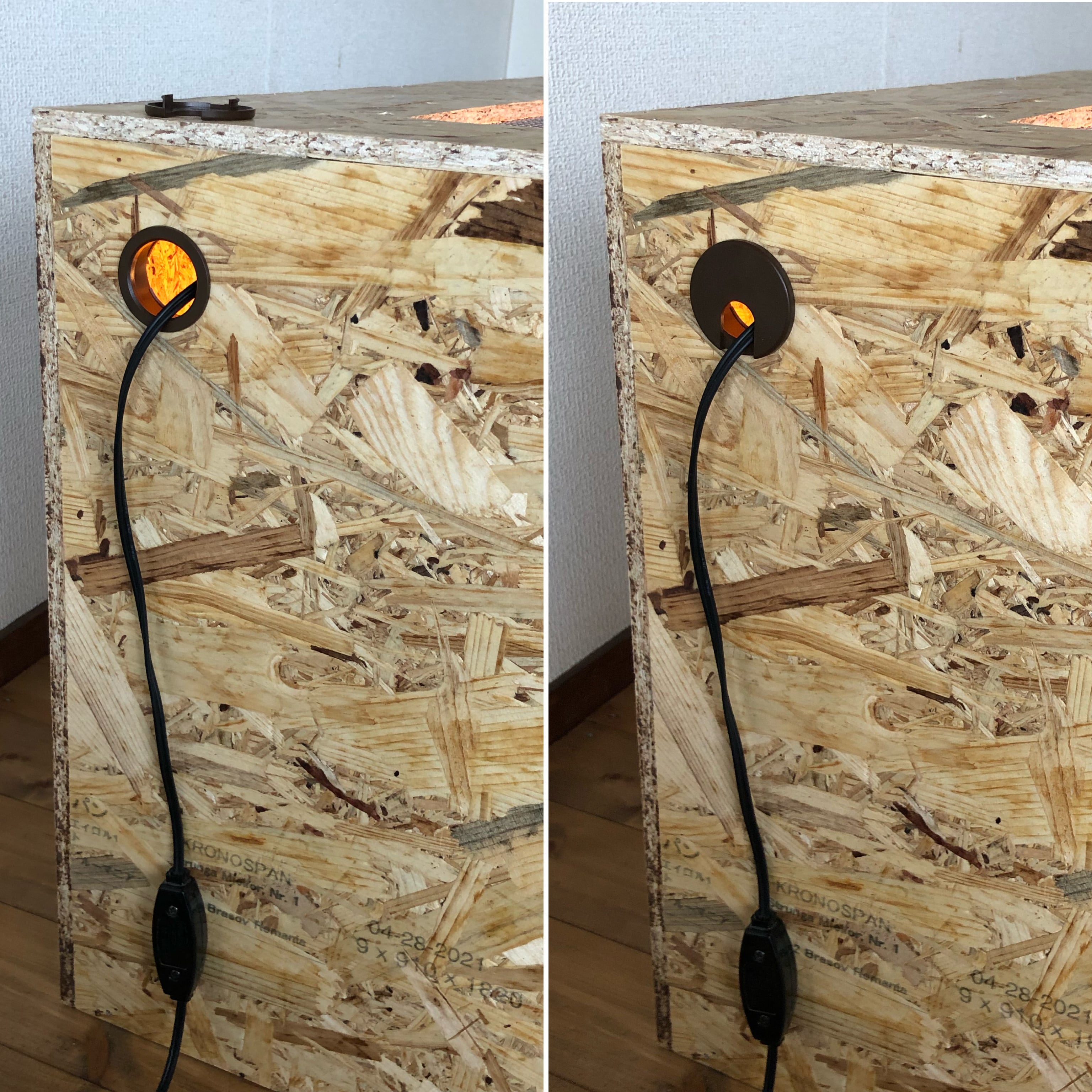 受注生産】POPCORN LELE 爬虫類木製ケージ 幅1200×奥行600×高さ450mm