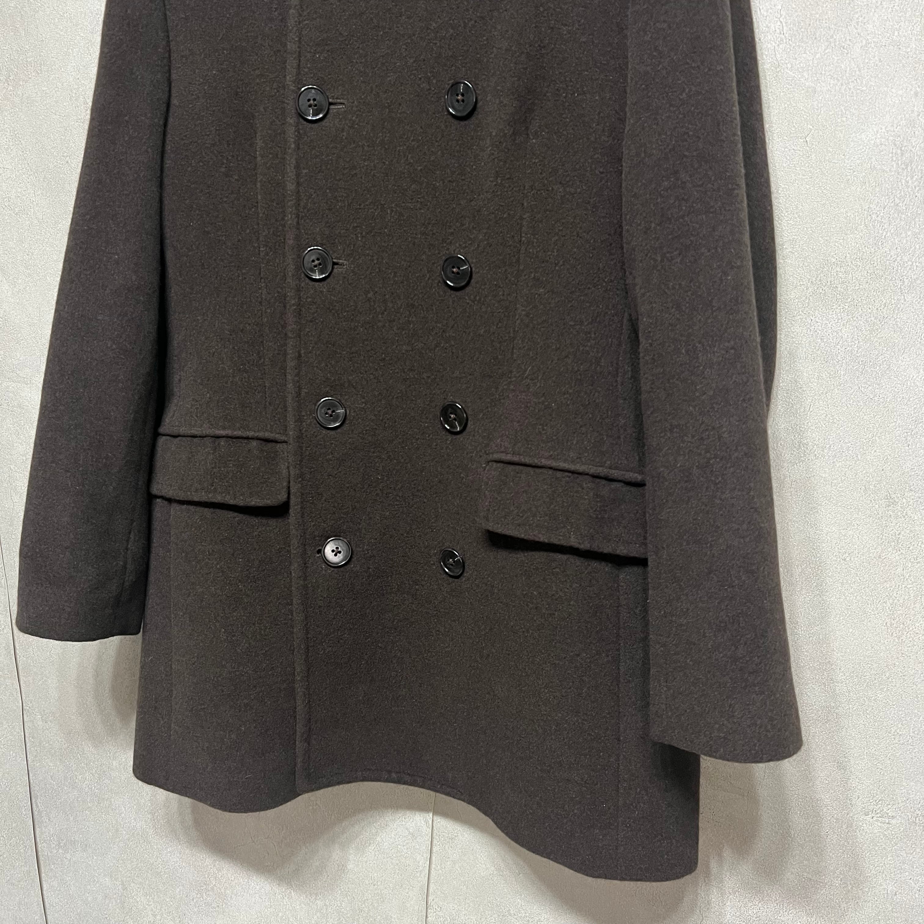 J.press アンゴラ100% ダブルブレストコート 日本製 ピーコート